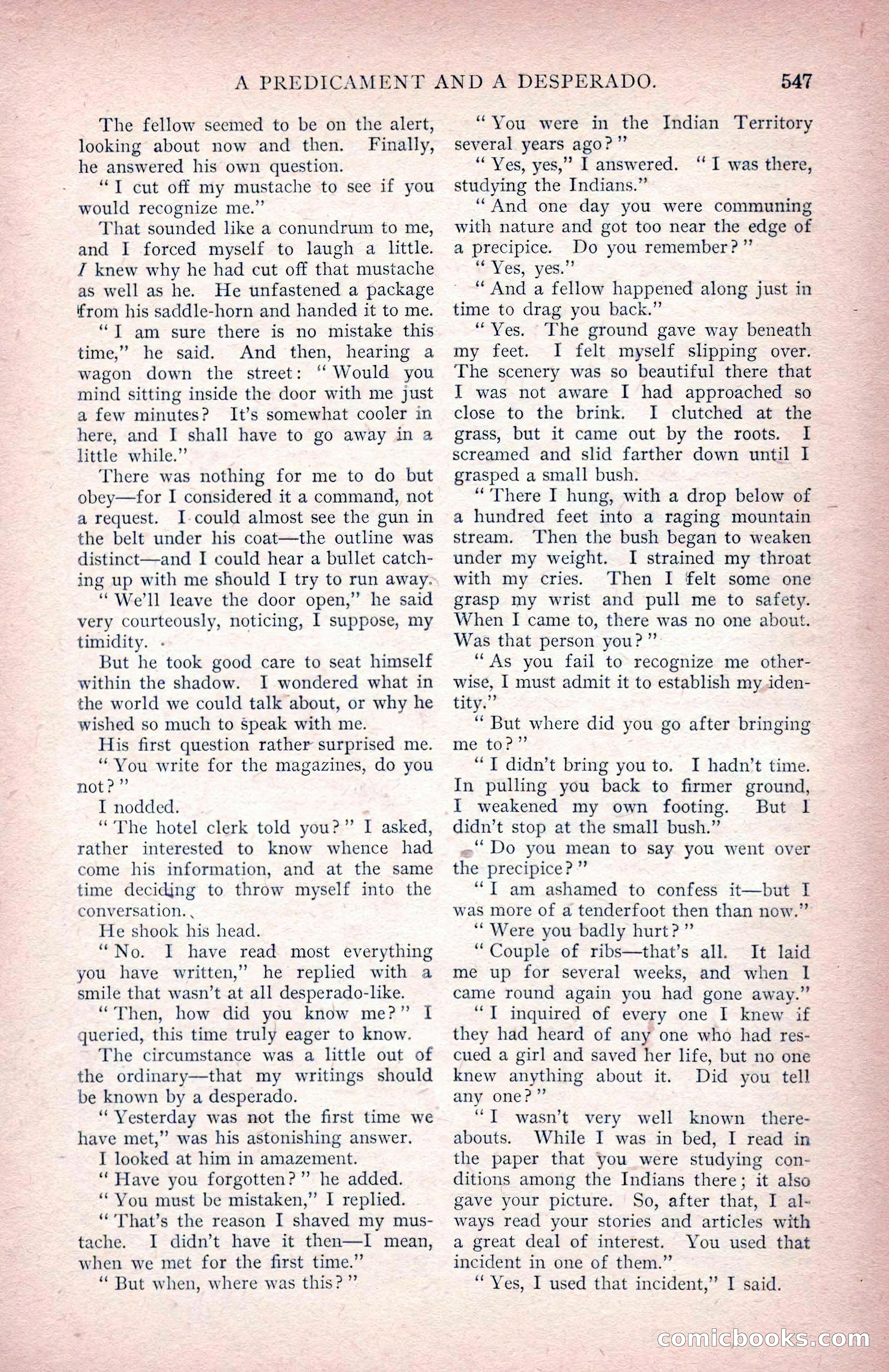 The Argosy for June 1908 — page 173 of 236