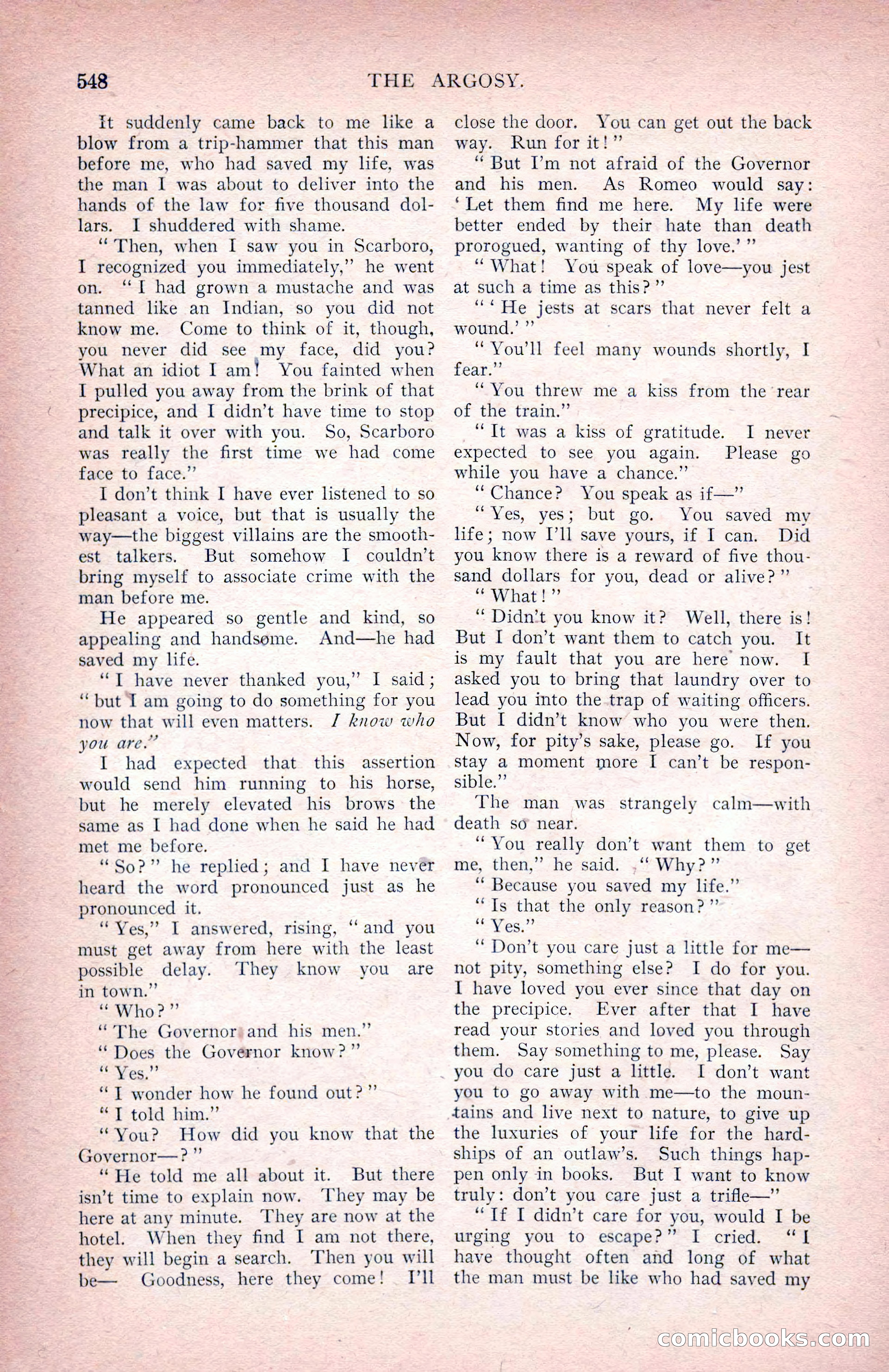 The Argosy for June 1908 — page 174 of 236