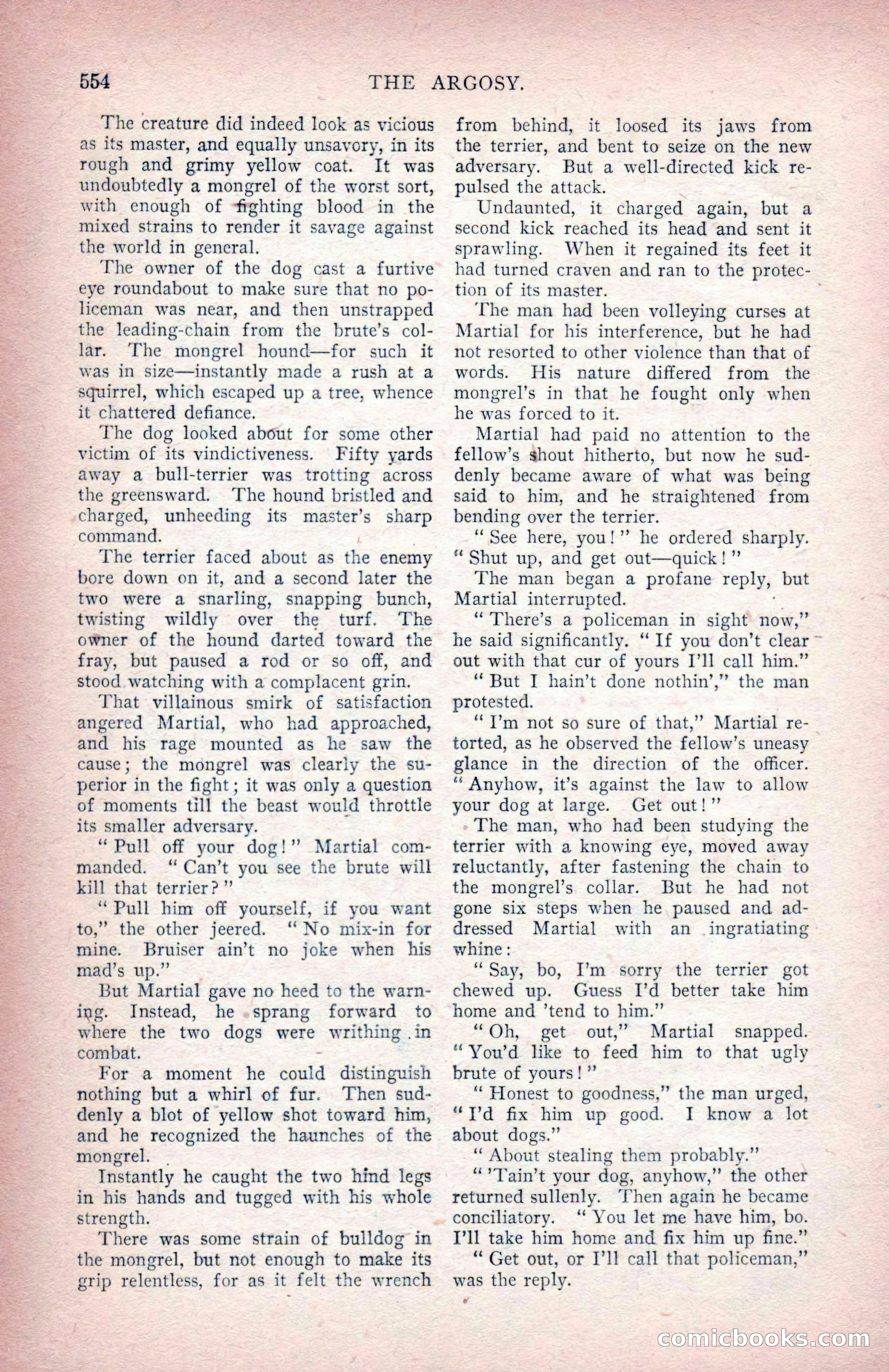 The Argosy for June 1908 — page 180 of 236