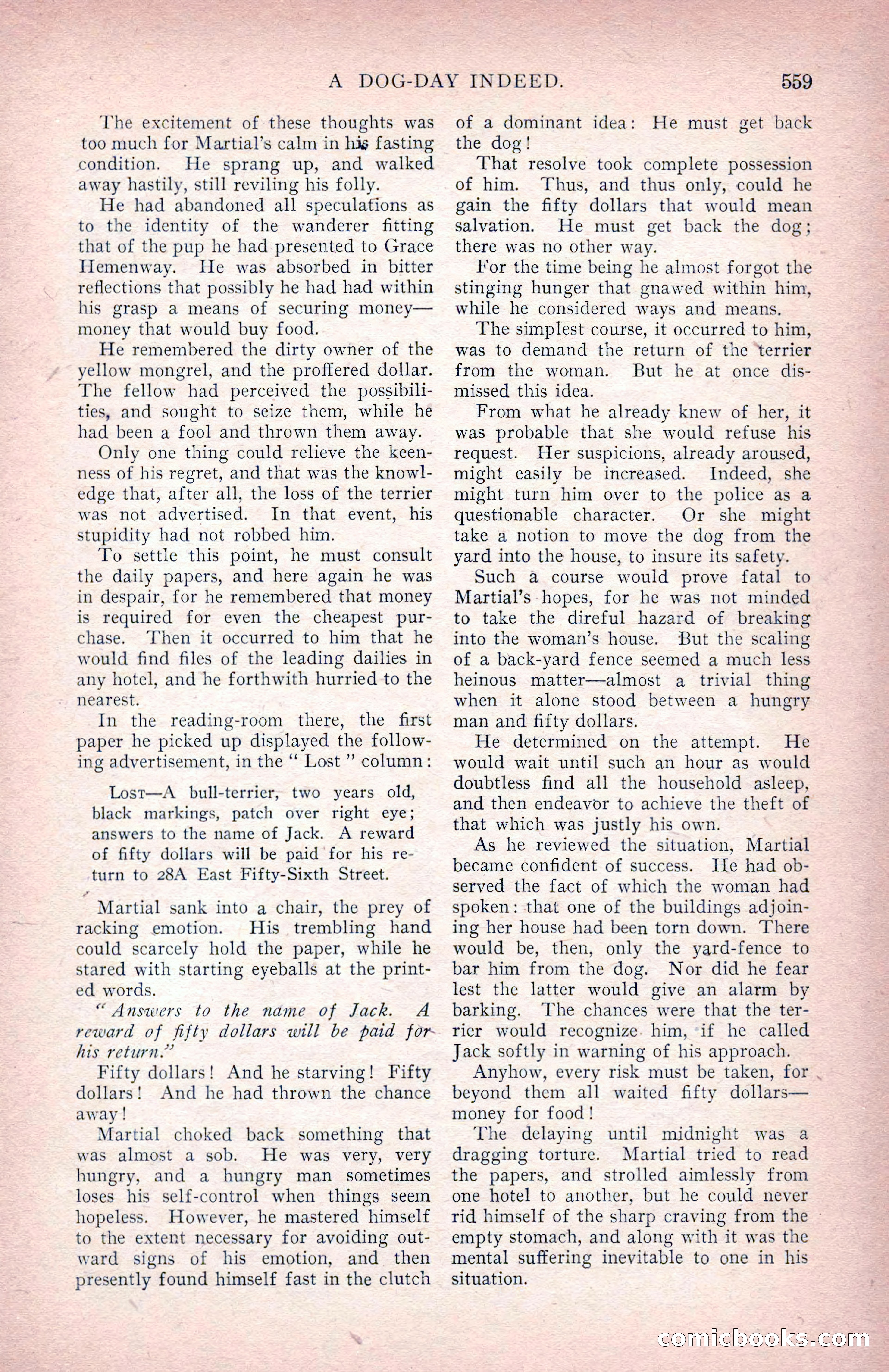 The Argosy for June 1908 — page 185 of 236