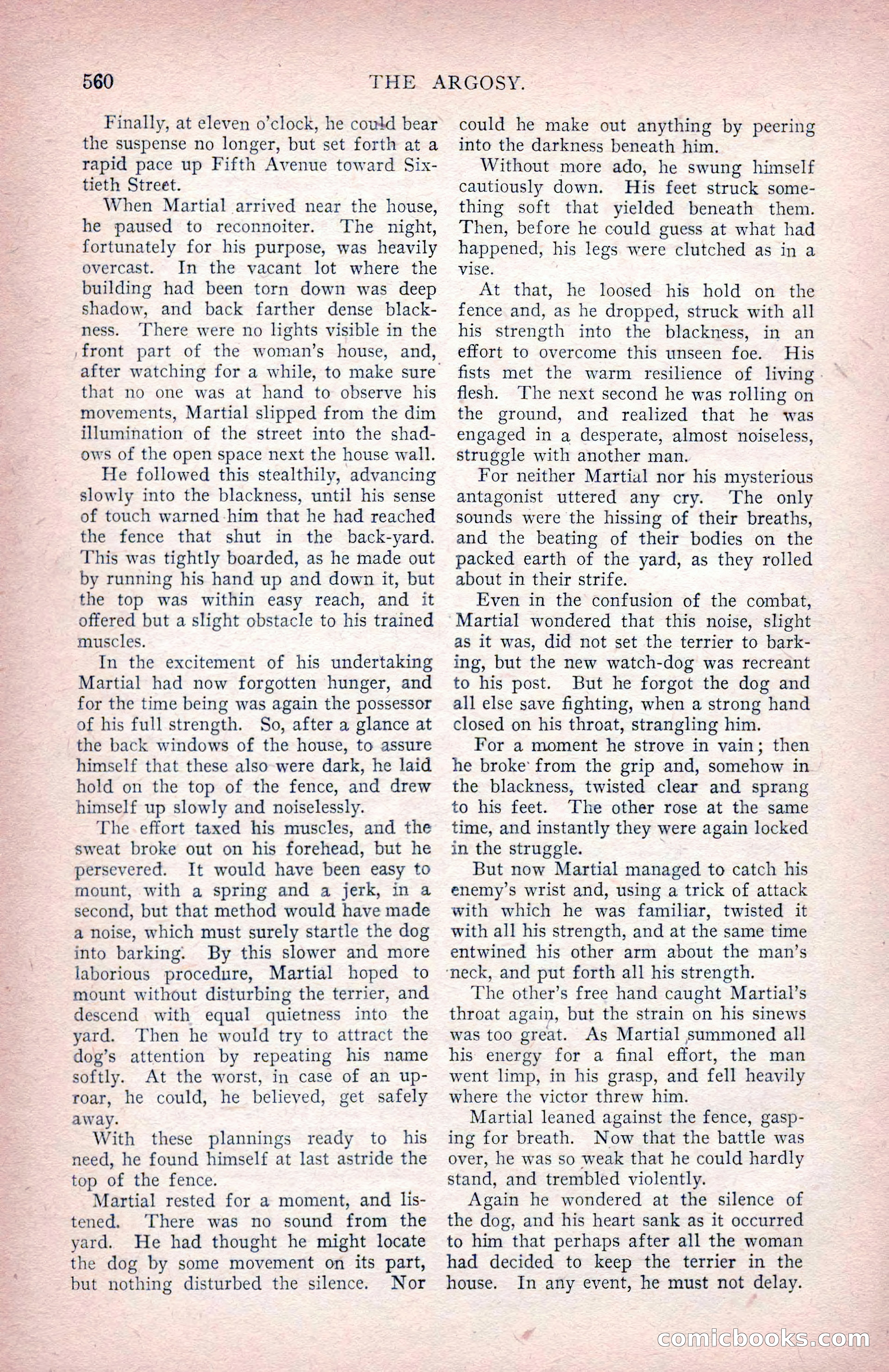 The Argosy for June 1908 — page 186 of 236