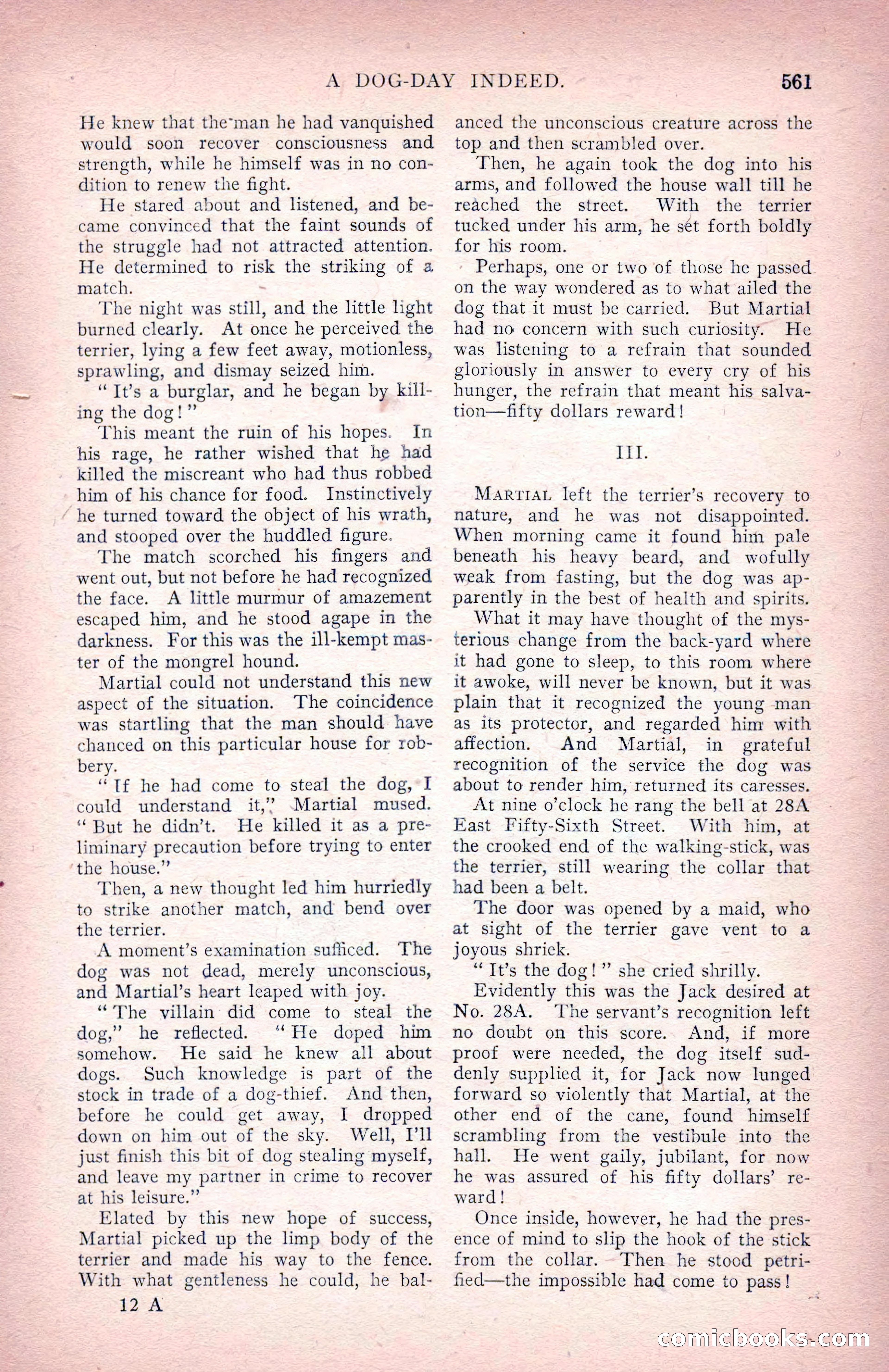 The Argosy for June 1908 — page 187 of 236