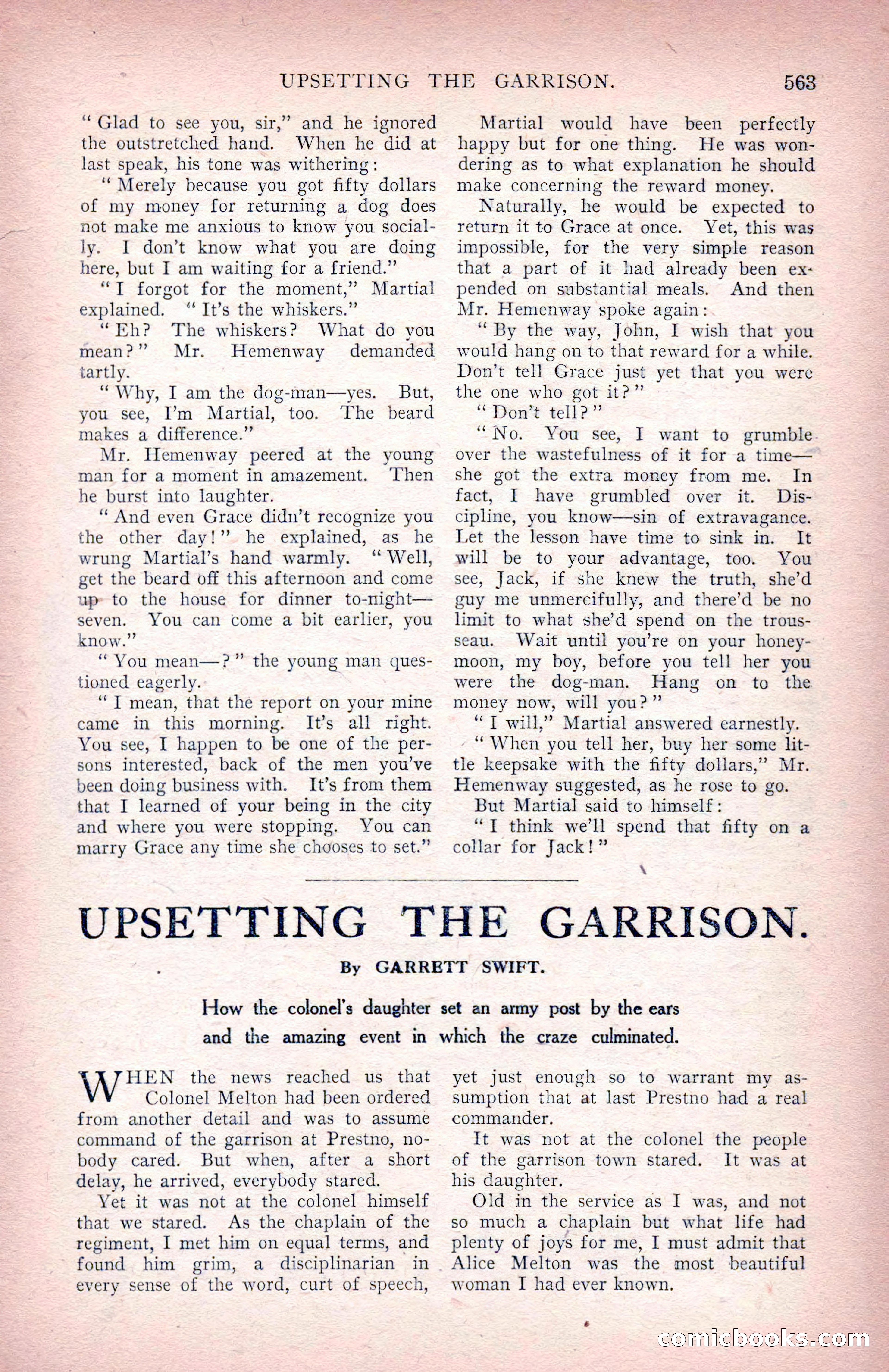 The Argosy for June 1908 — page 189 of 236