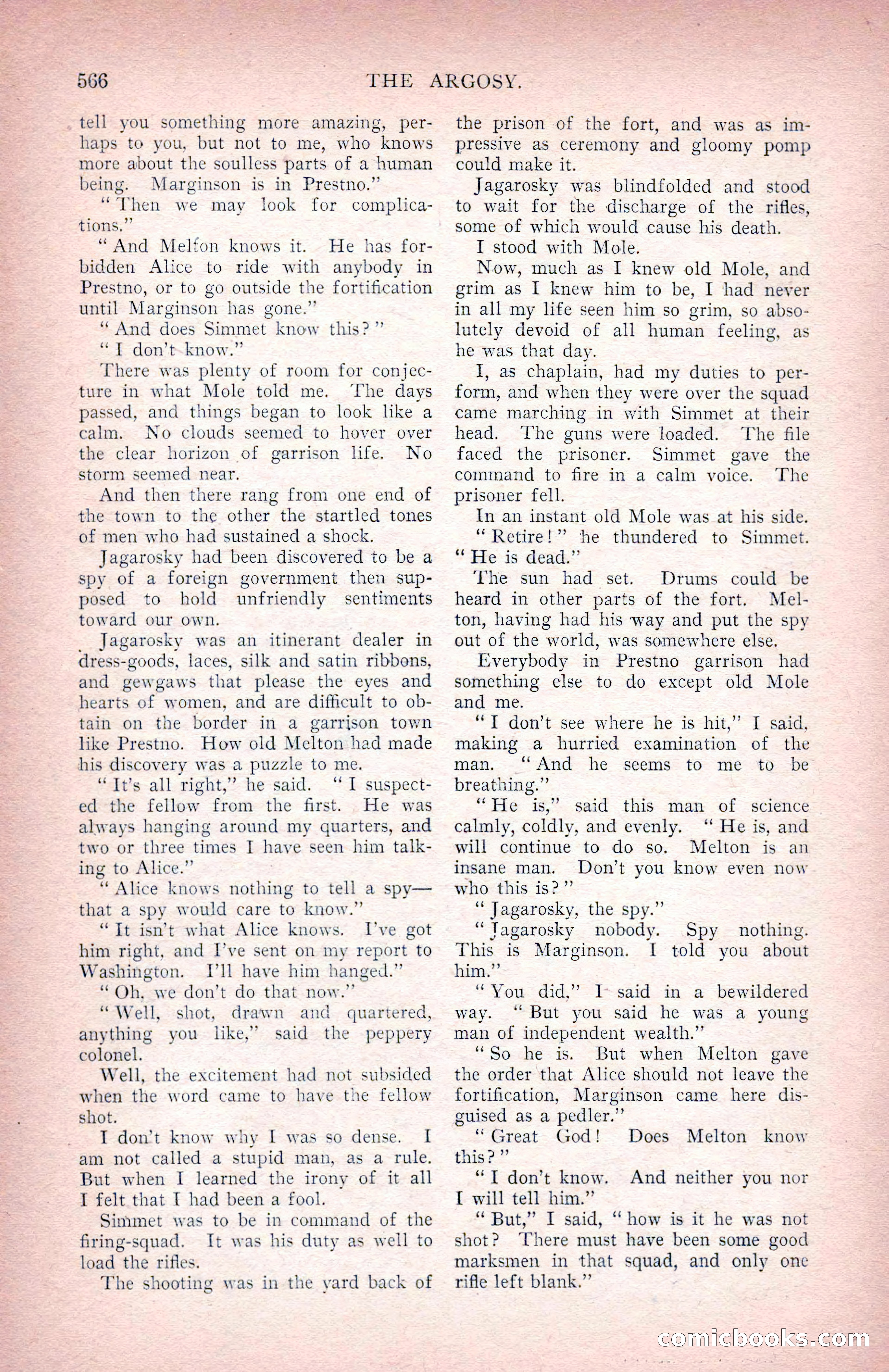 The Argosy for June 1908 — page 192 of 236