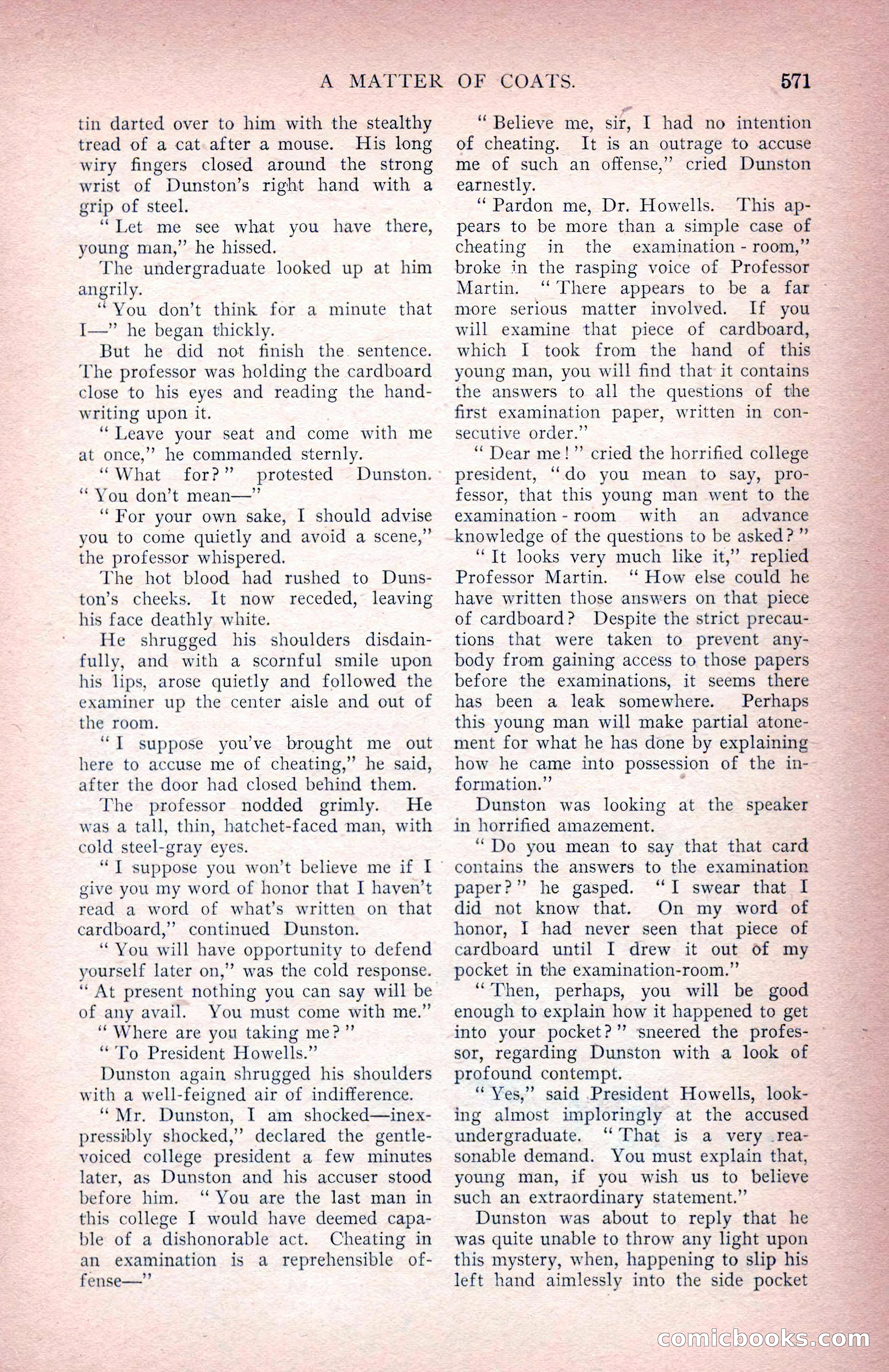 The Argosy for June 1908 — page 197 of 236
