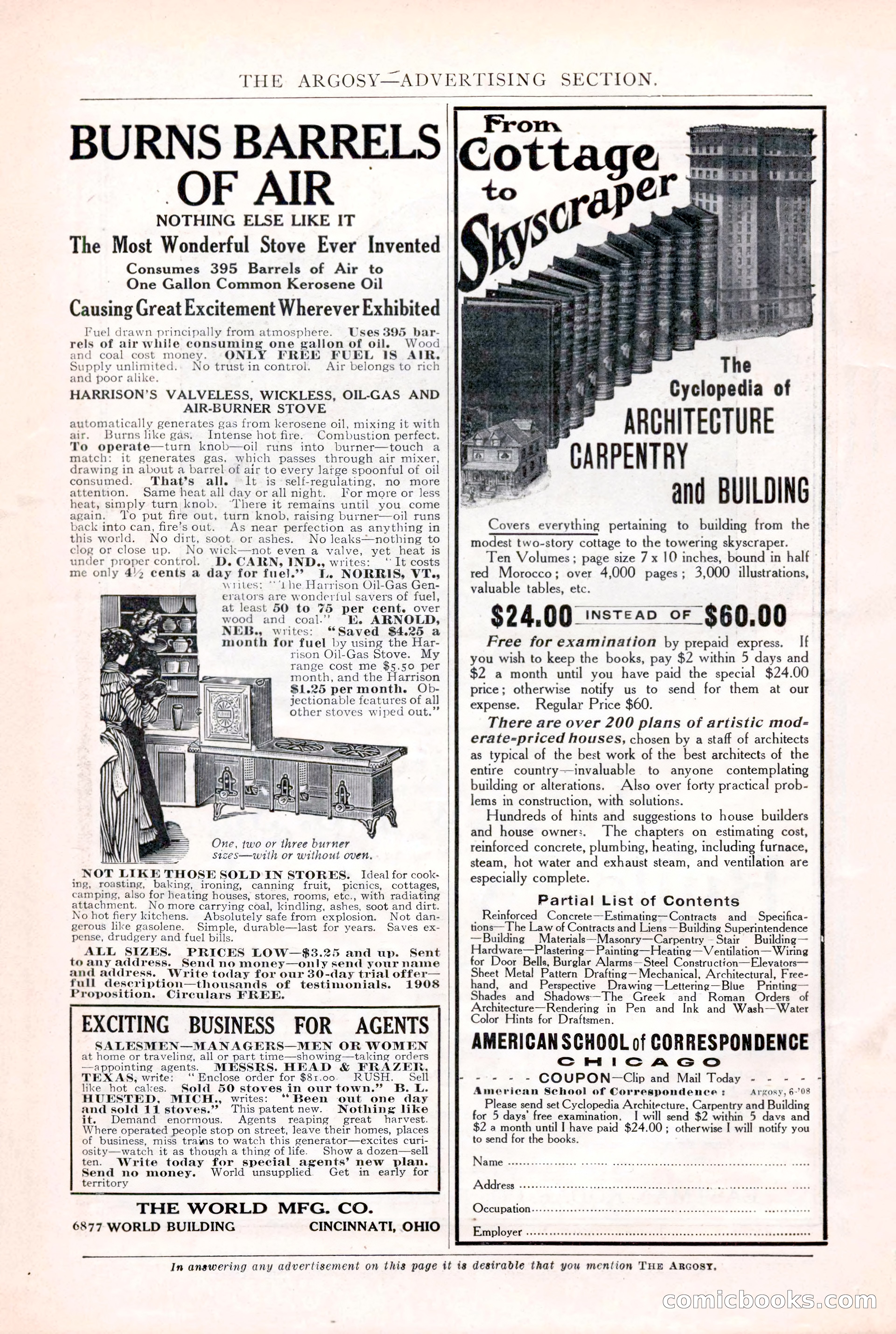 The Argosy for June 1908 — page 222 of 236