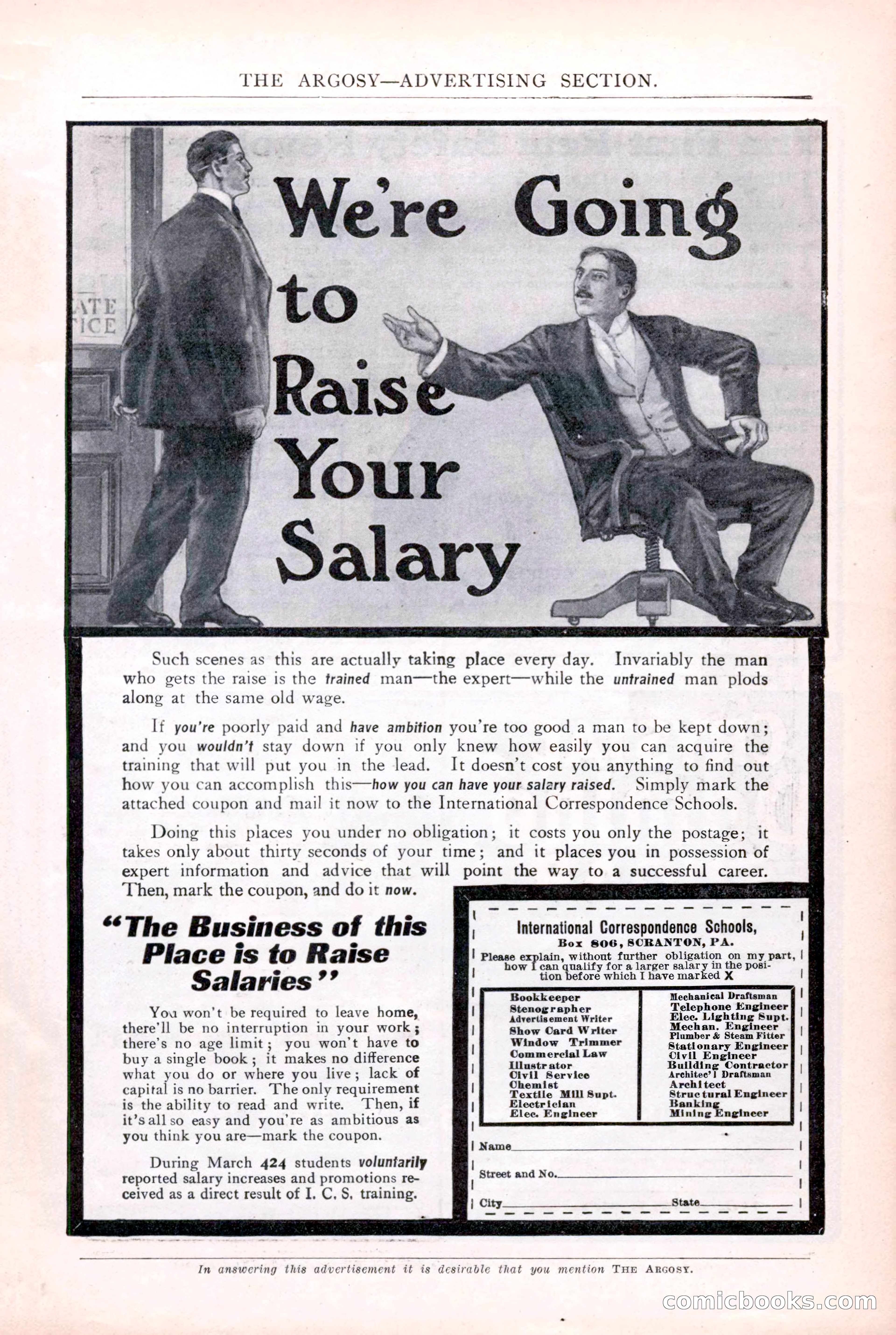 The Argosy for June 1908 — page 223 of 236
