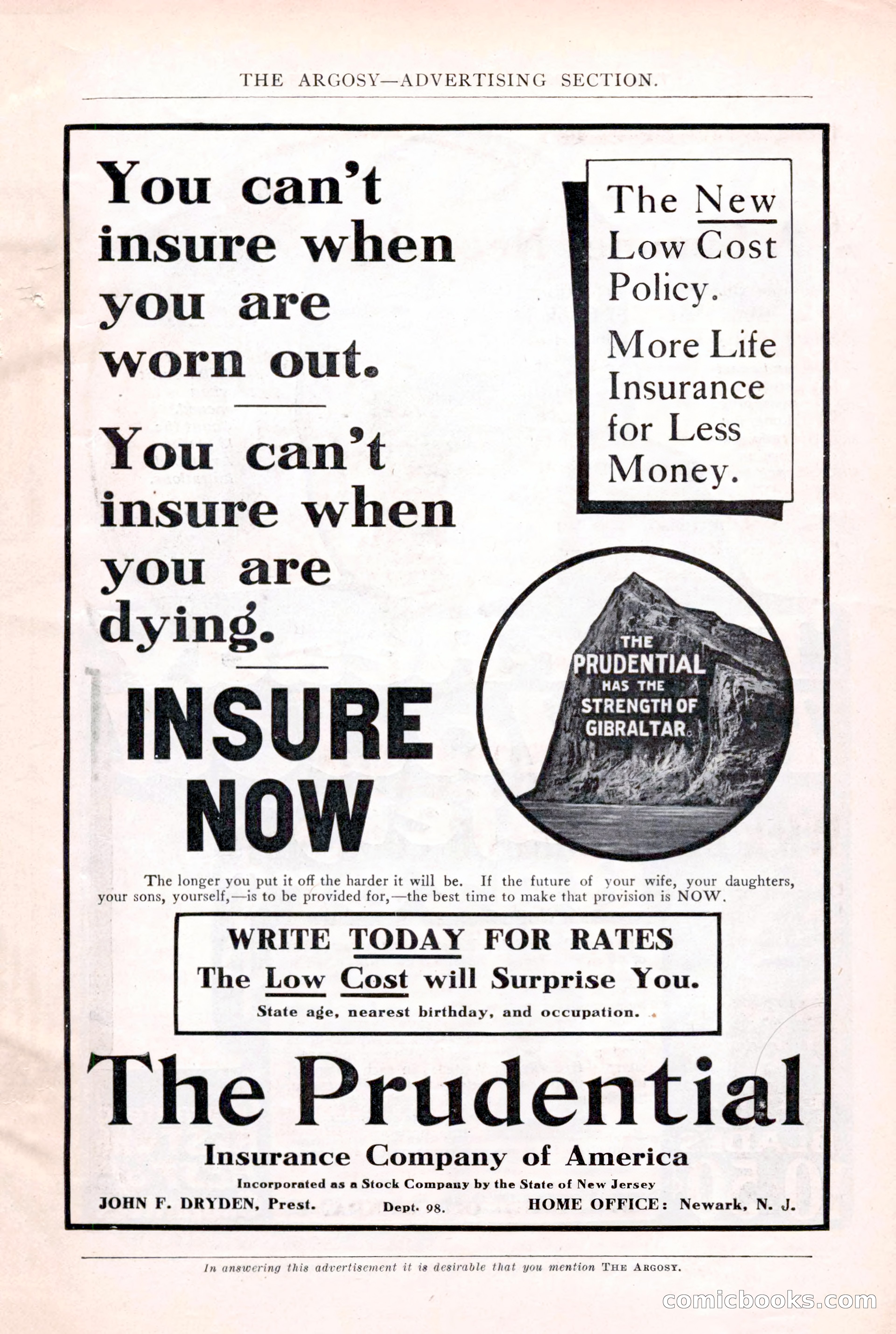The Argosy for June 1908 — page 233 of 236