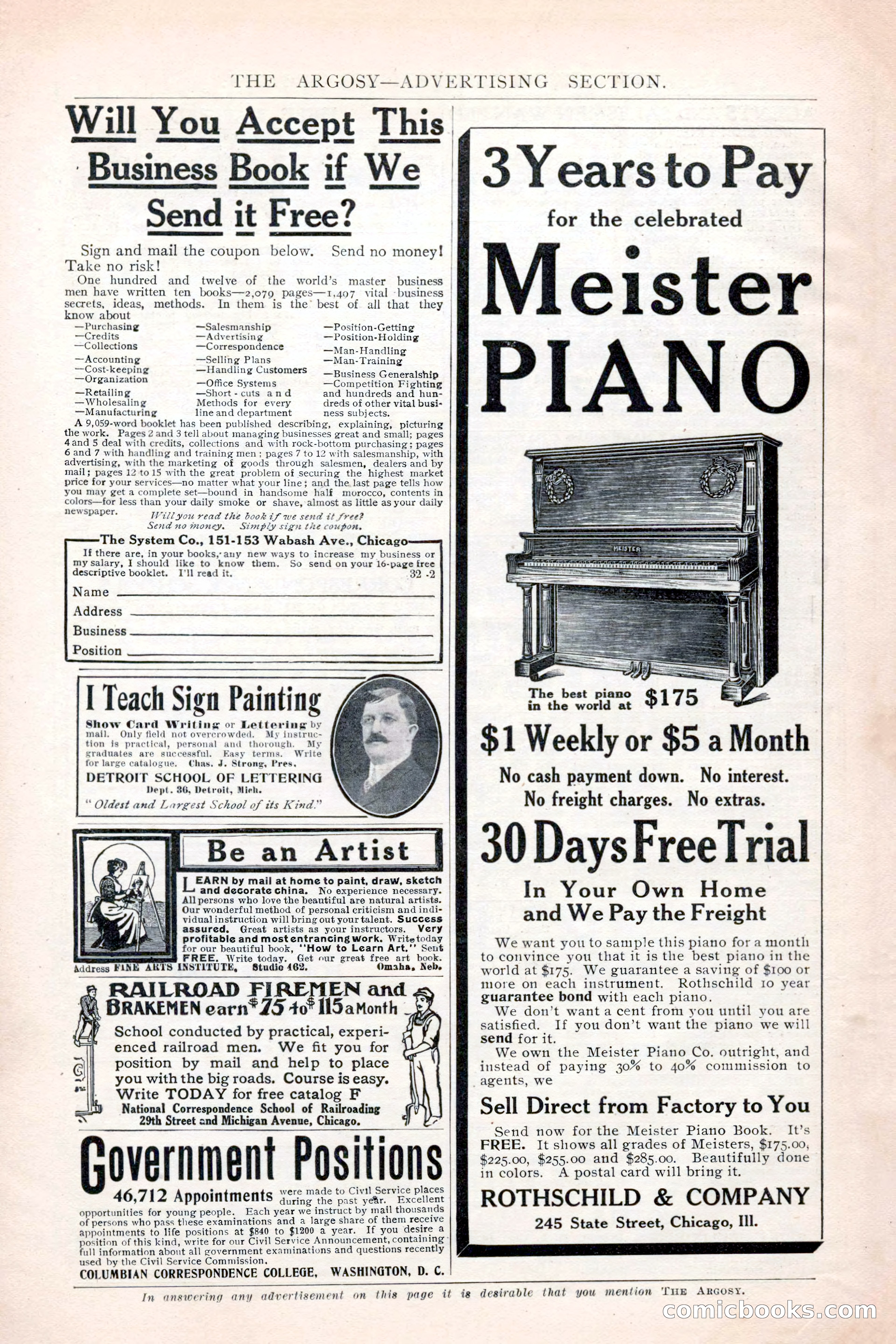 The Argosy for February — page 8 of 236