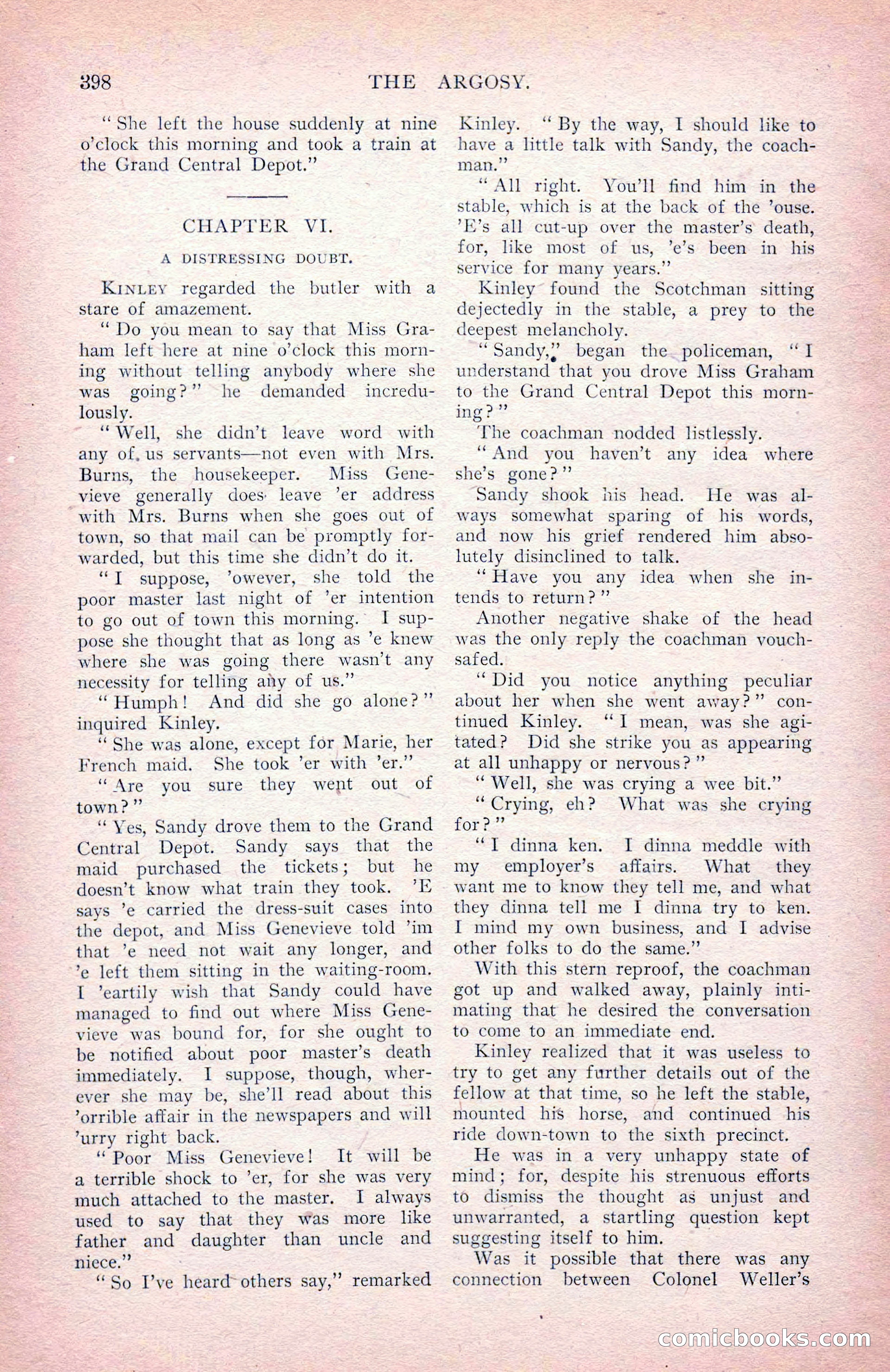 The Argosy for February — page 24 of 236