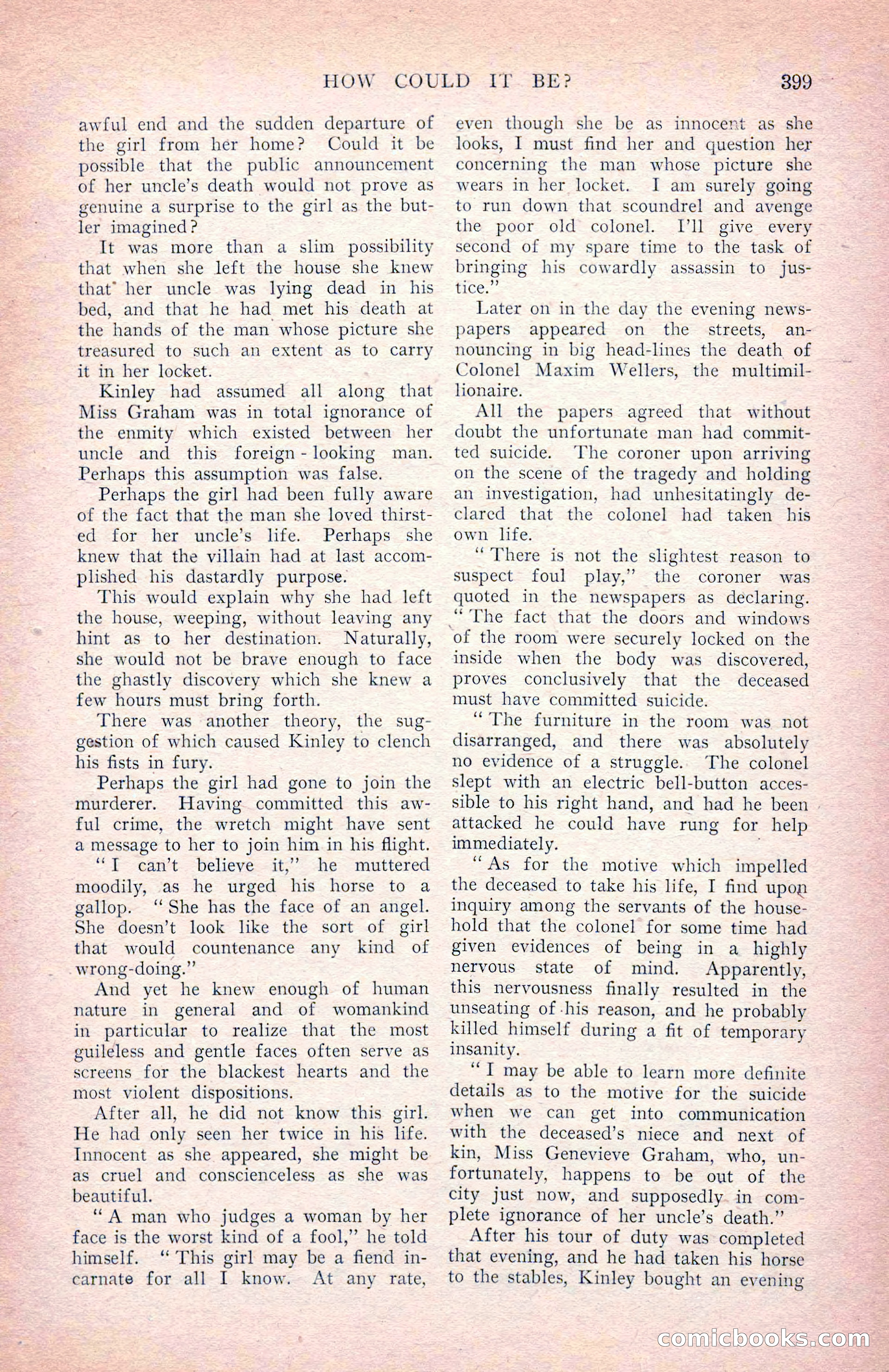 The Argosy for February — page 25 of 236