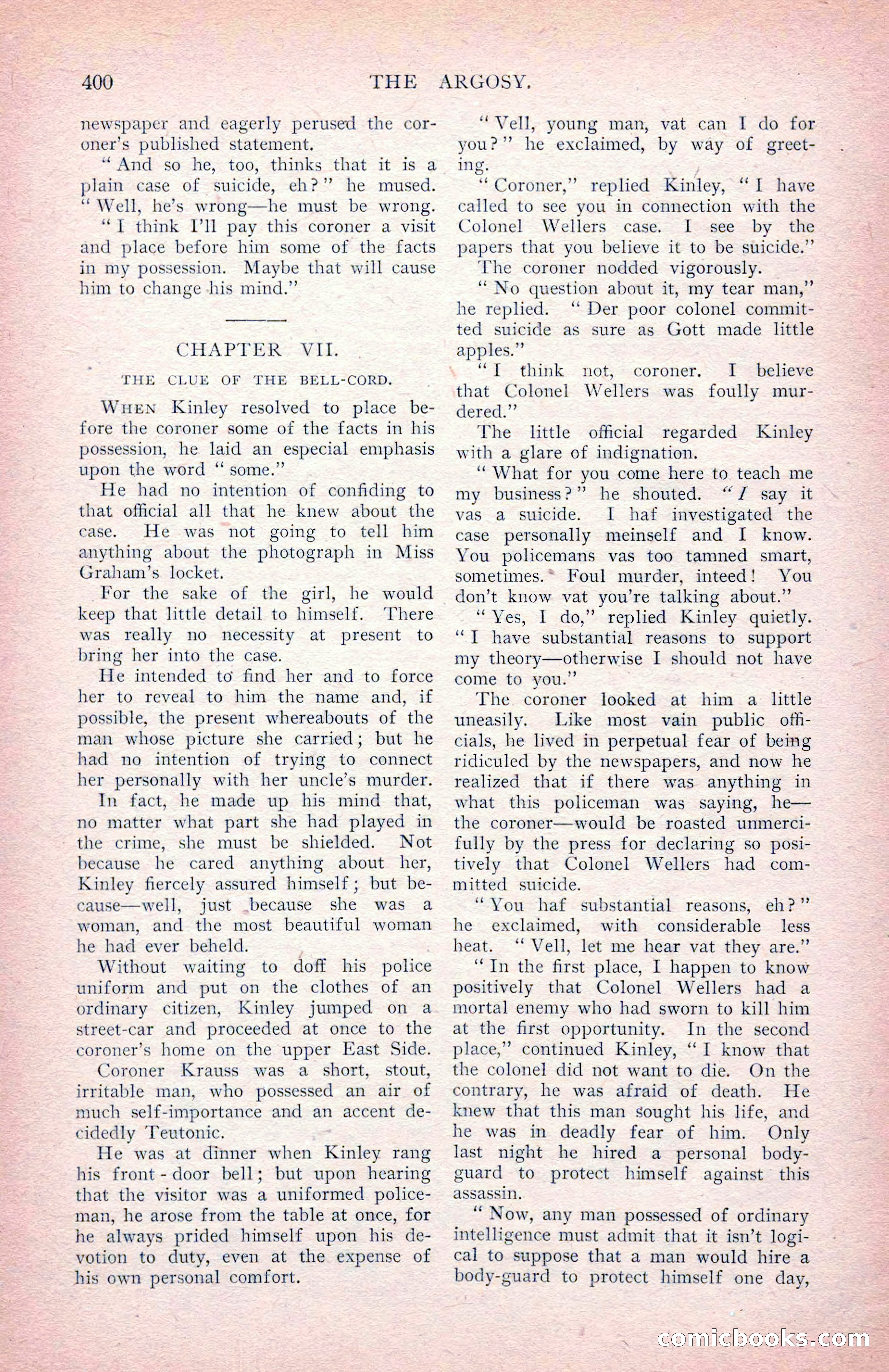 The Argosy for February — page 26 of 236