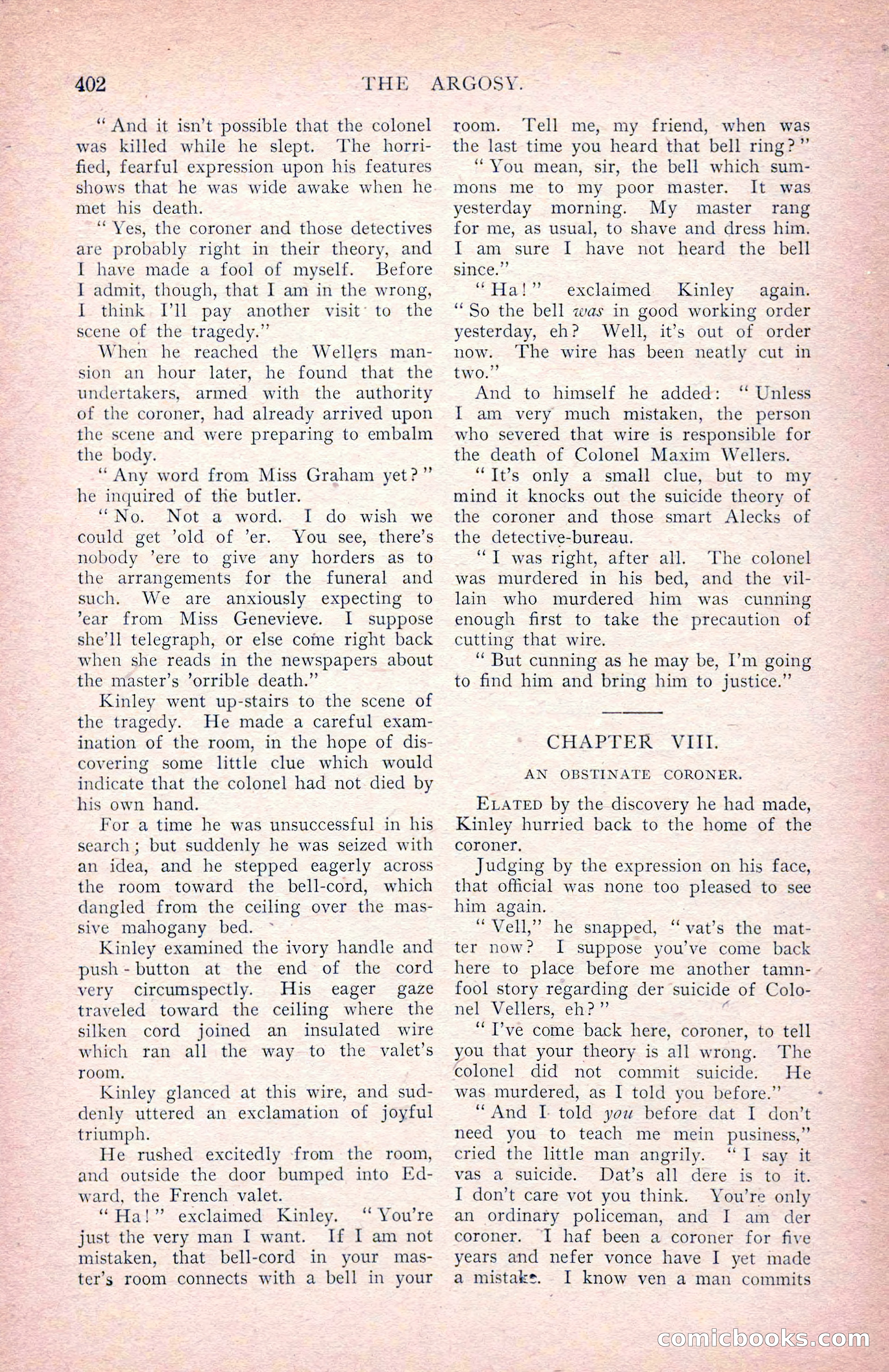 The Argosy for February — page 28 of 236