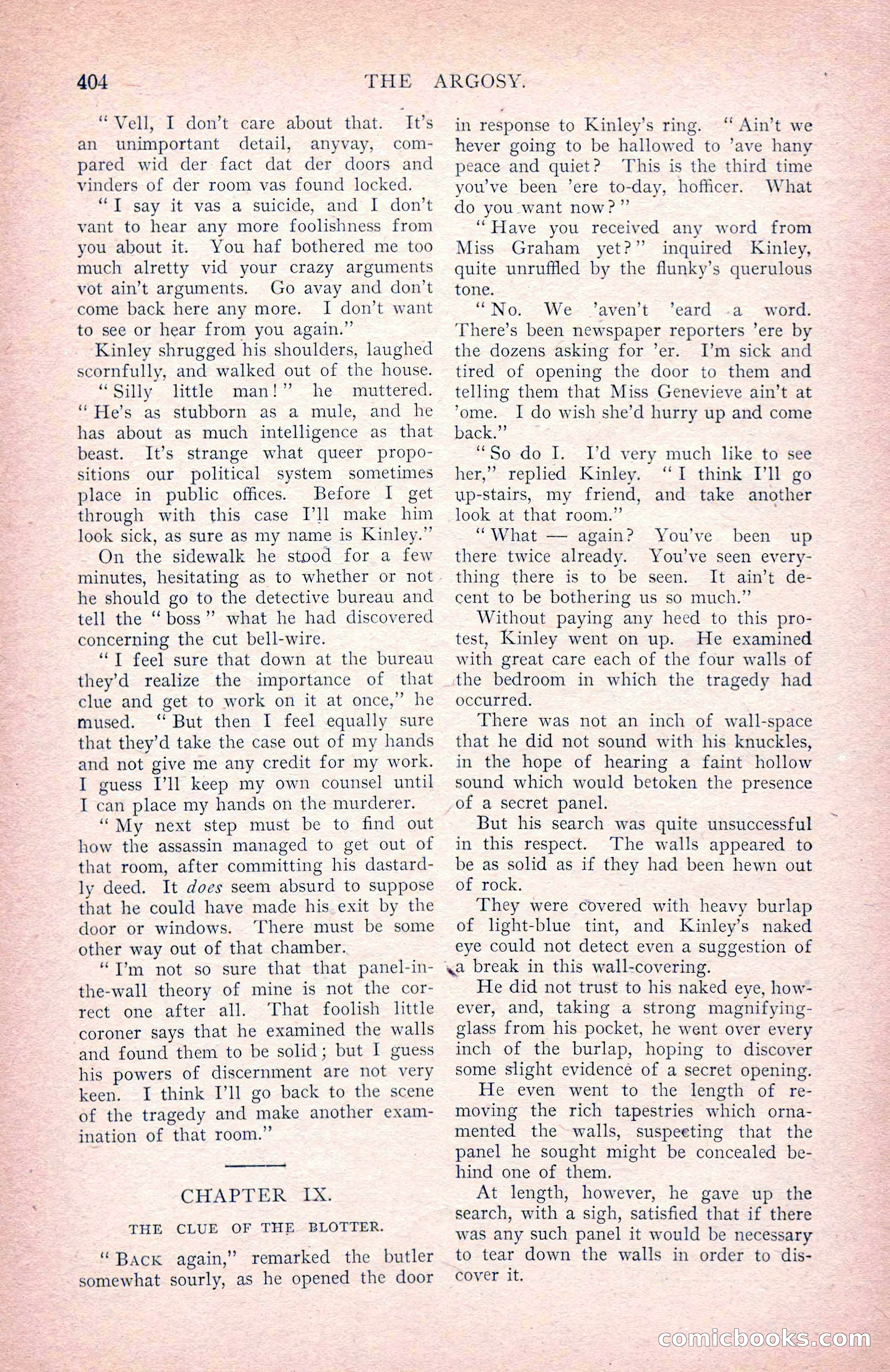 The Argosy for February — page 30 of 236