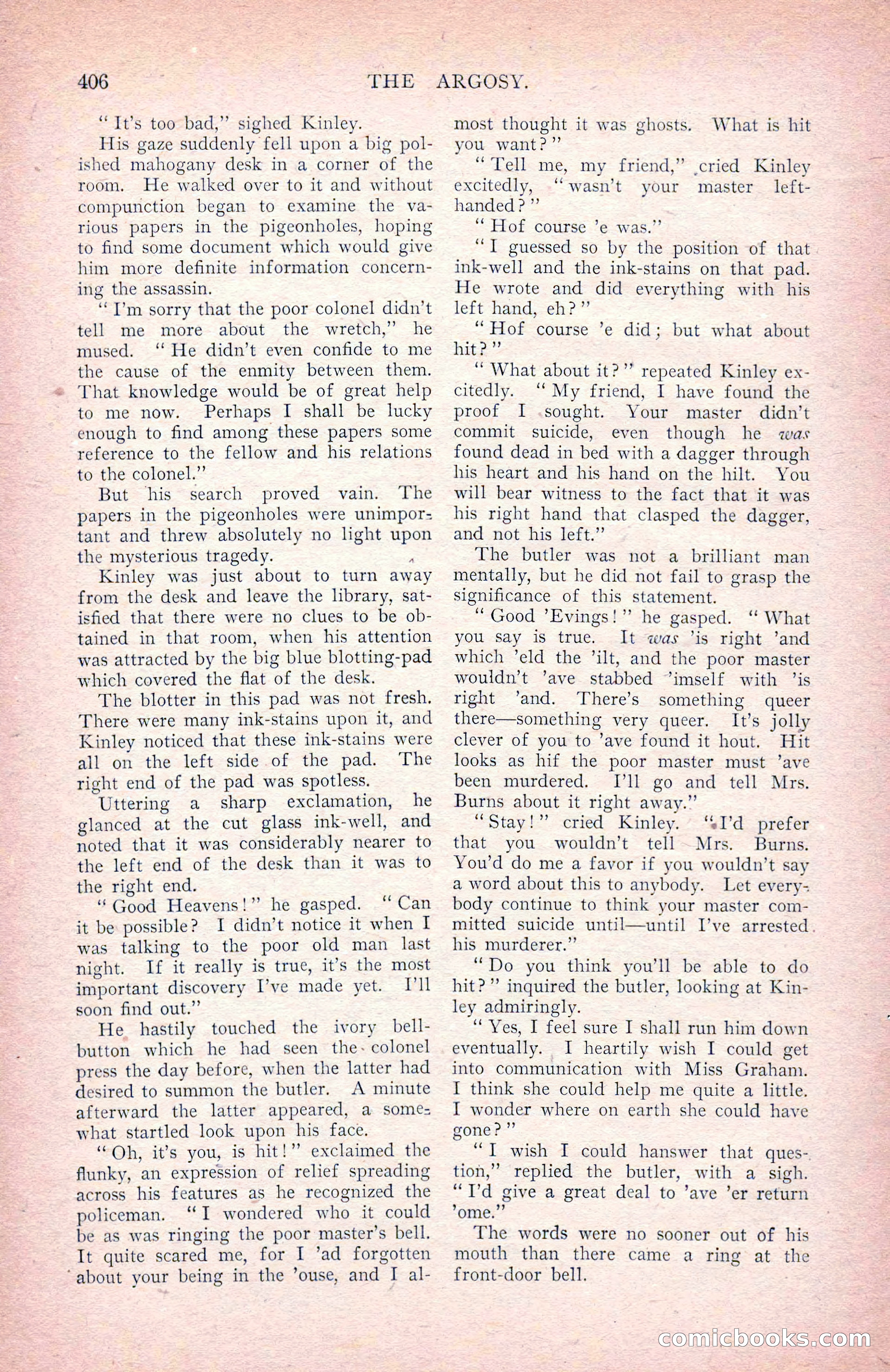 The Argosy for February — page 32 of 236