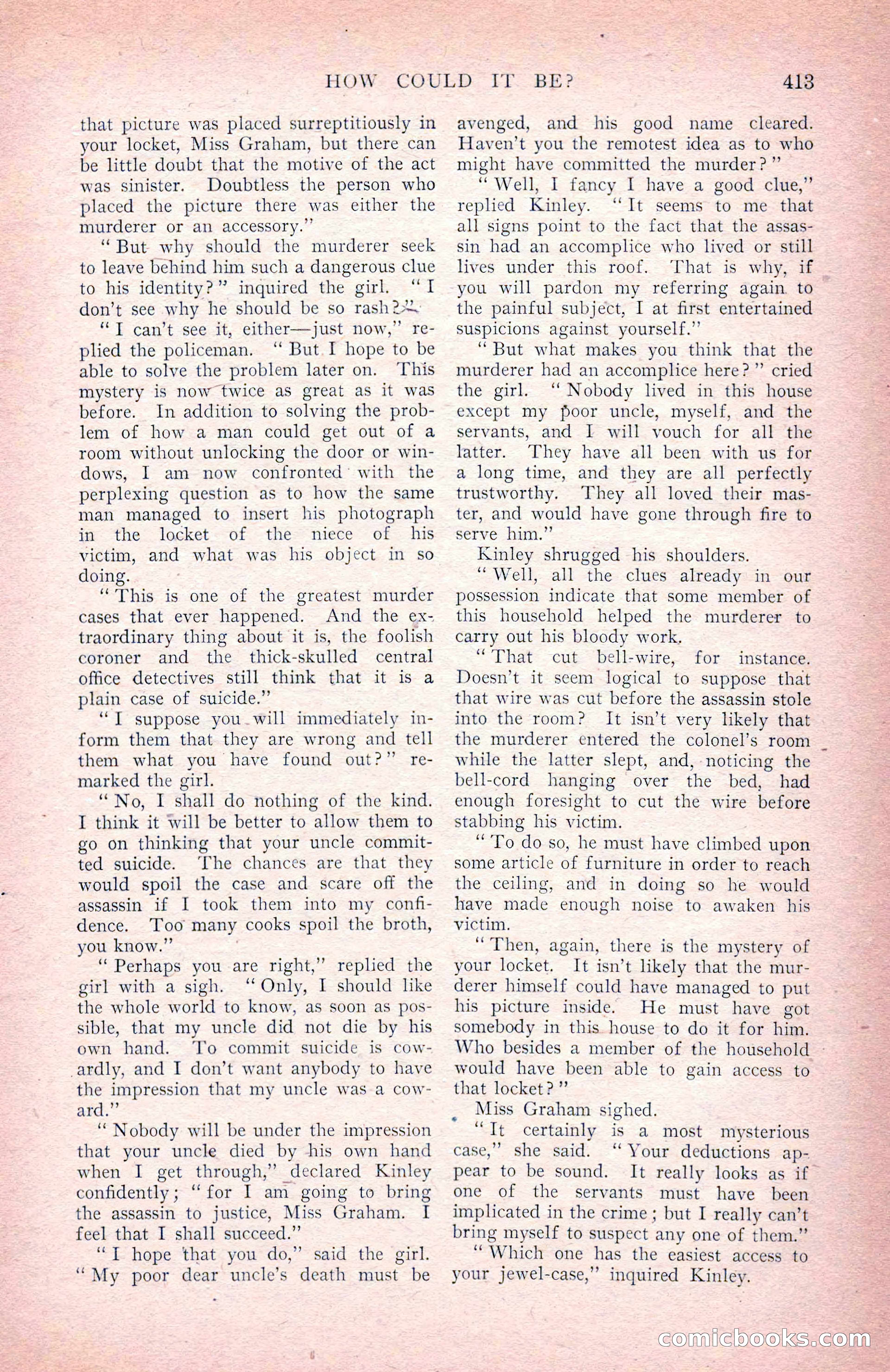 The Argosy for February — page 39 of 236