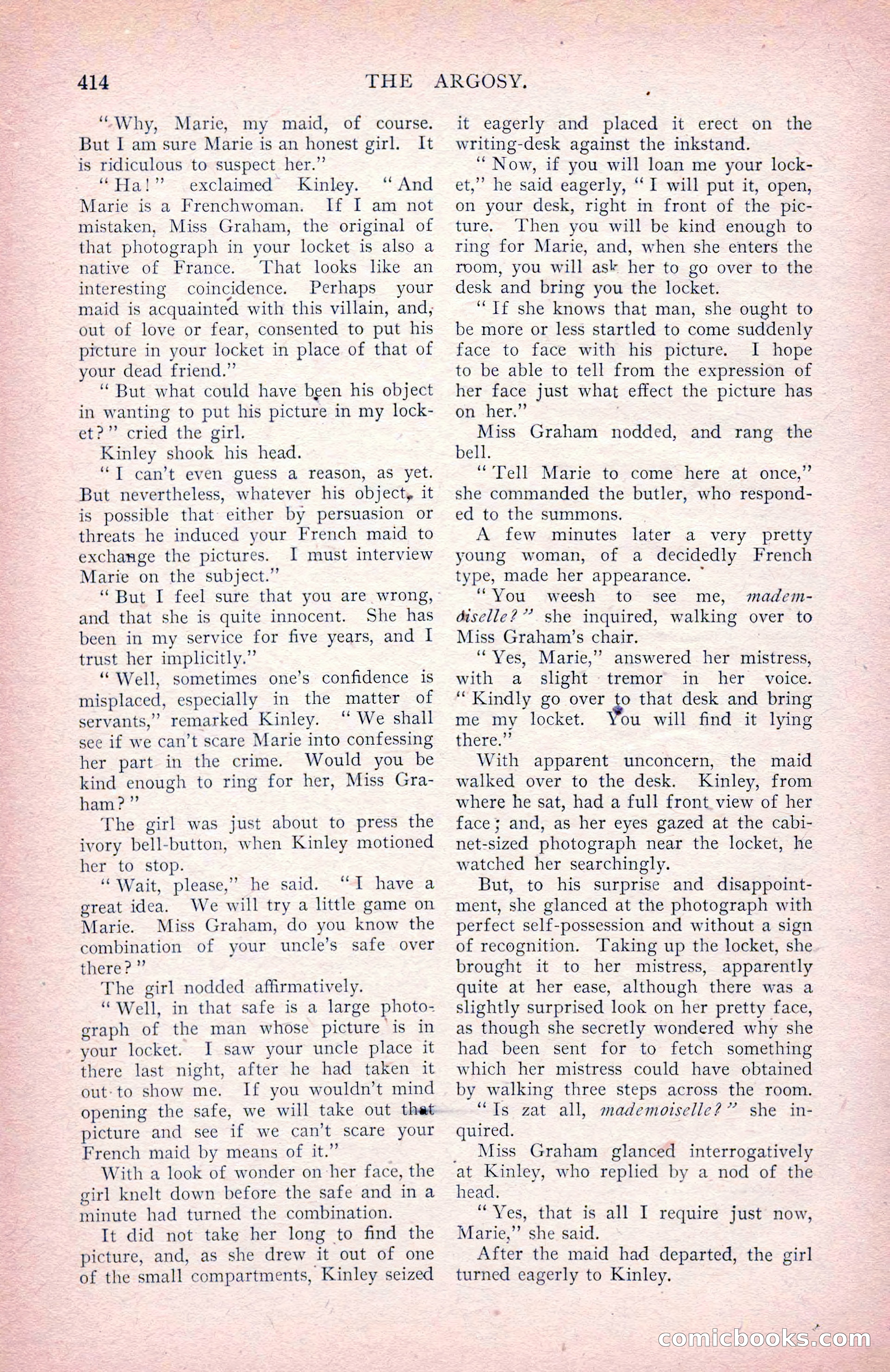 The Argosy for February — page 40 of 236