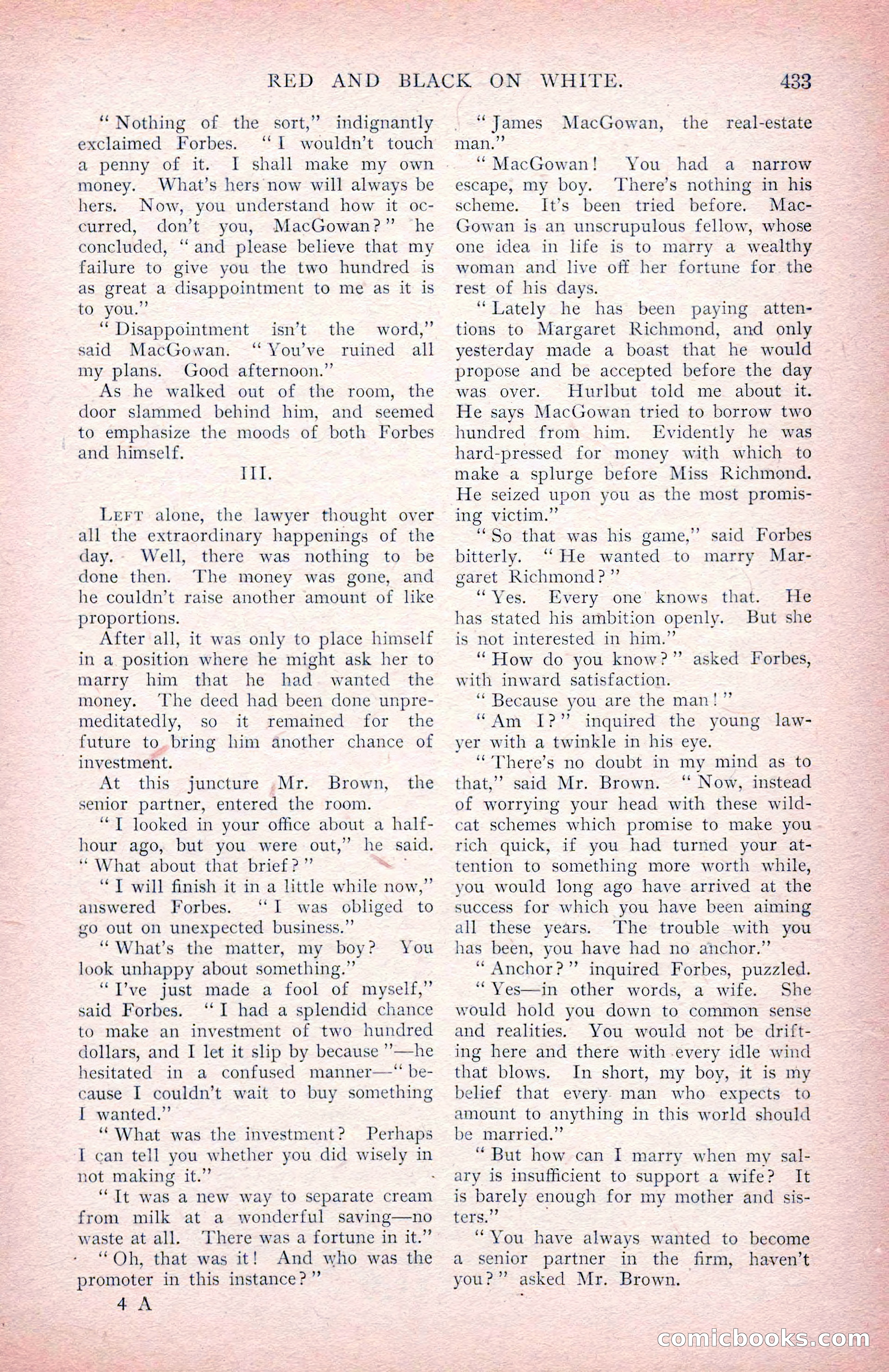 The Argosy for February — page 59 of 236