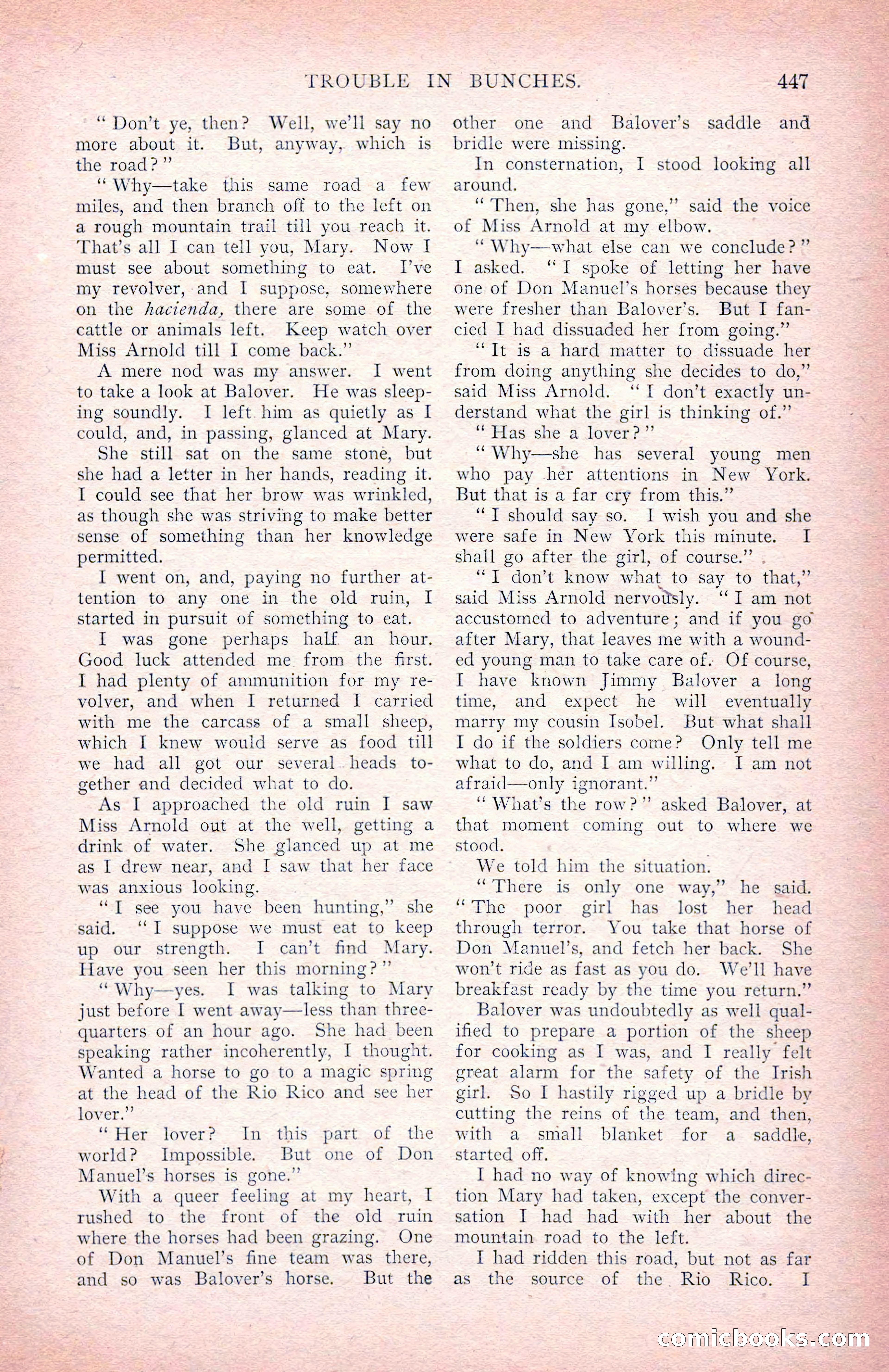 The Argosy for February — page 73 of 236