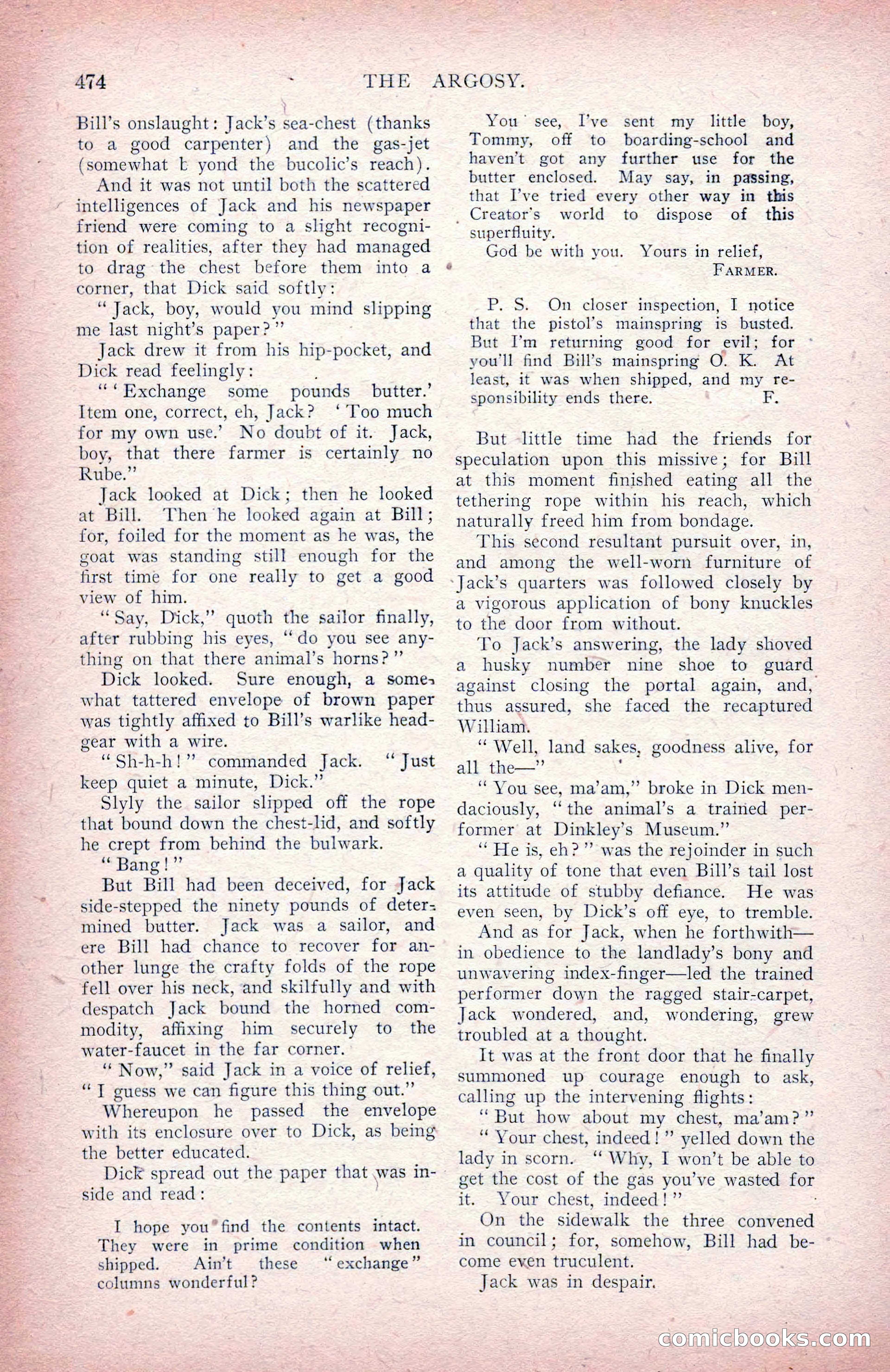 The Argosy for February — page 100 of 236