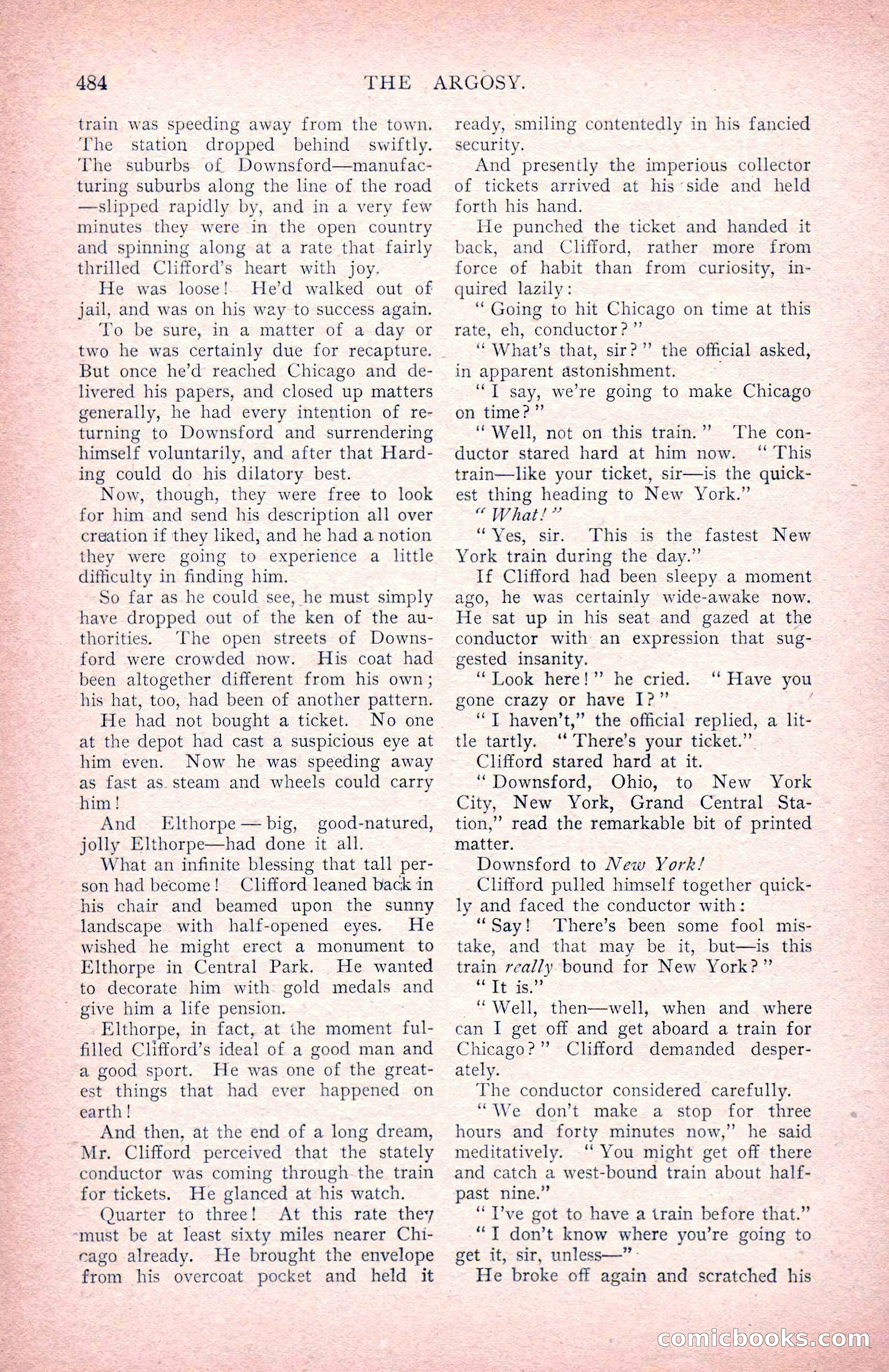 The Argosy for February — page 110 of 236