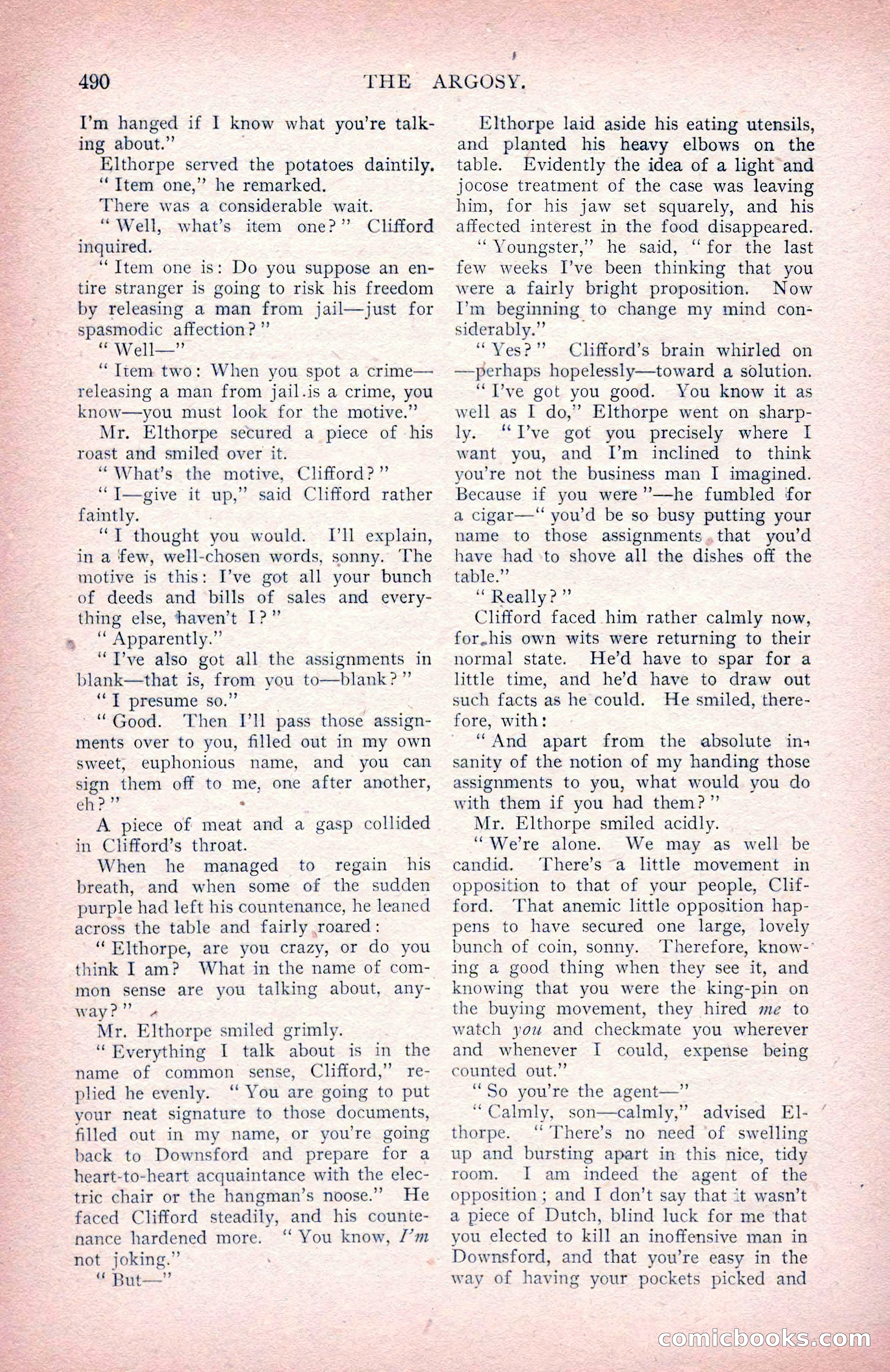 The Argosy for February — page 116 of 236