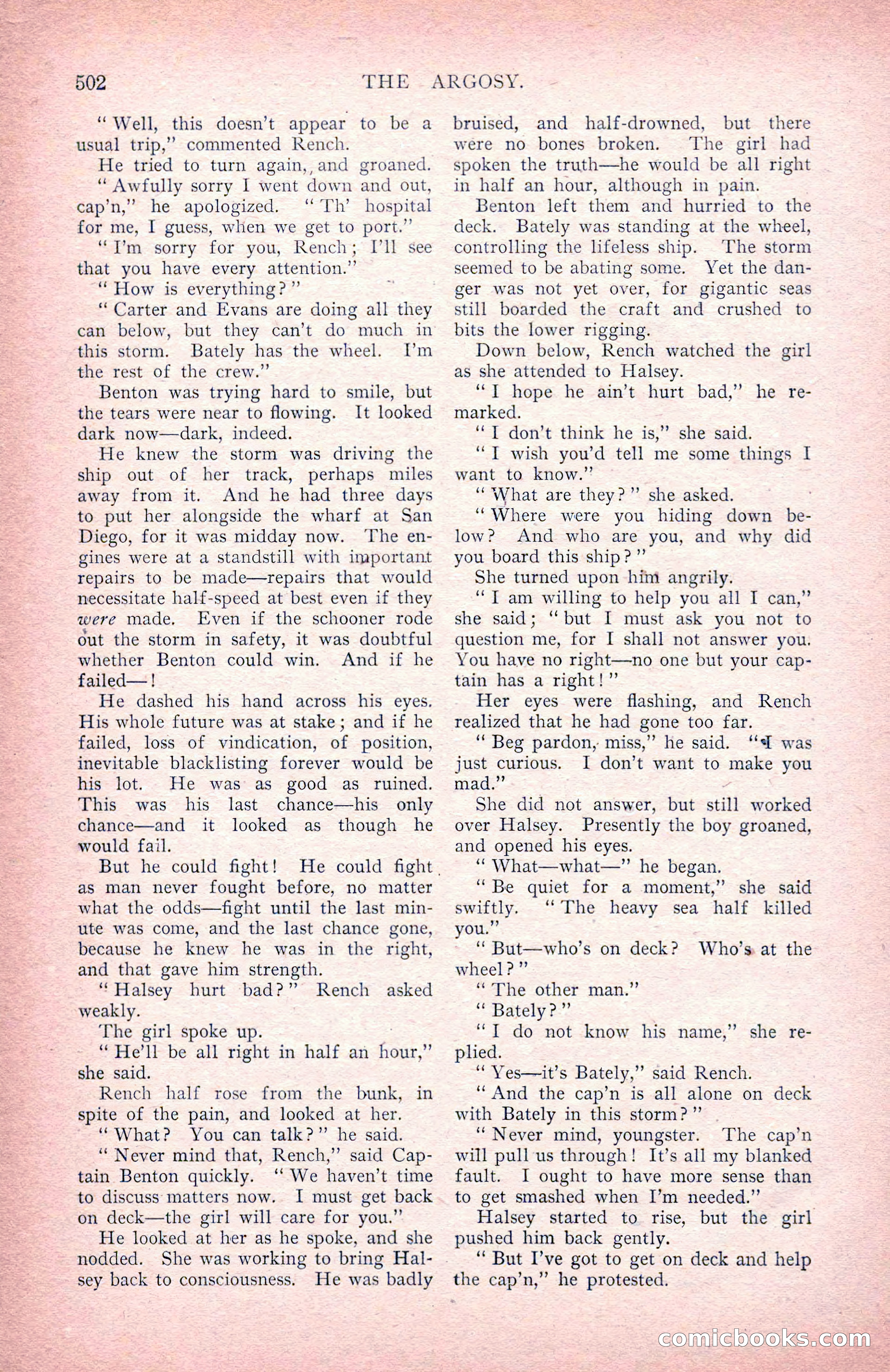 The Argosy for February — page 128 of 236