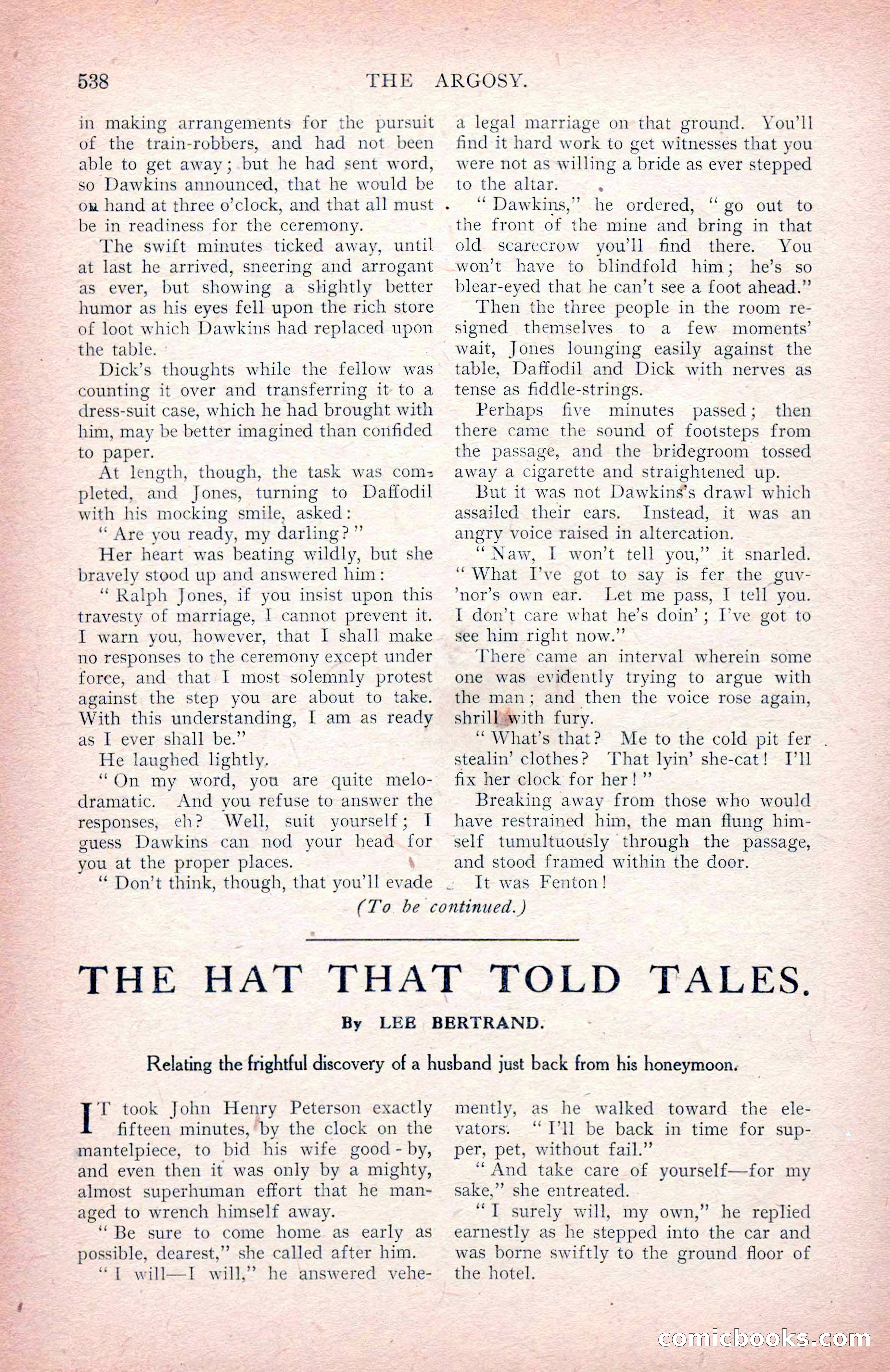 The Argosy for February — page 164 of 236