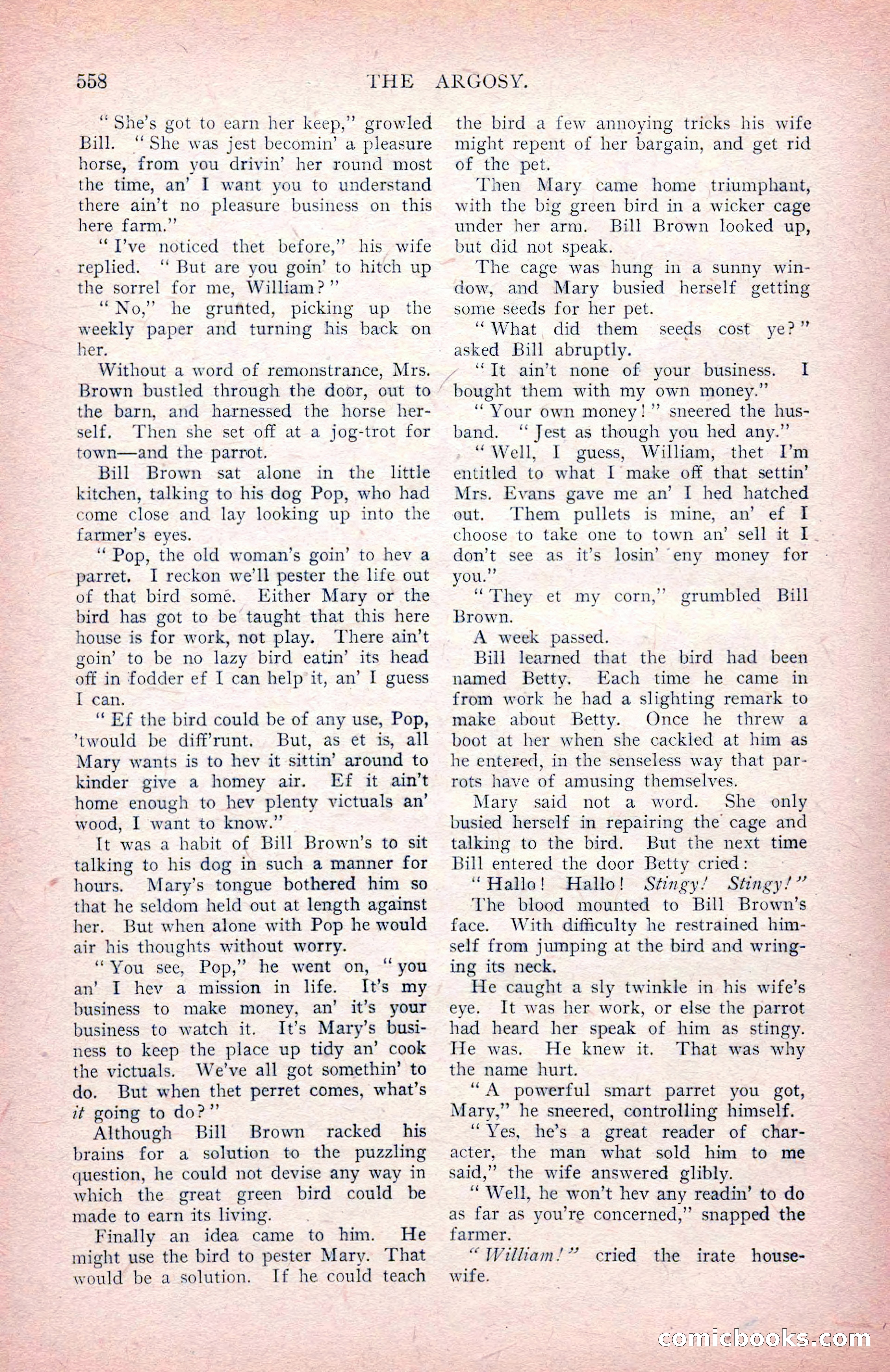 The Argosy for February — page 184 of 236