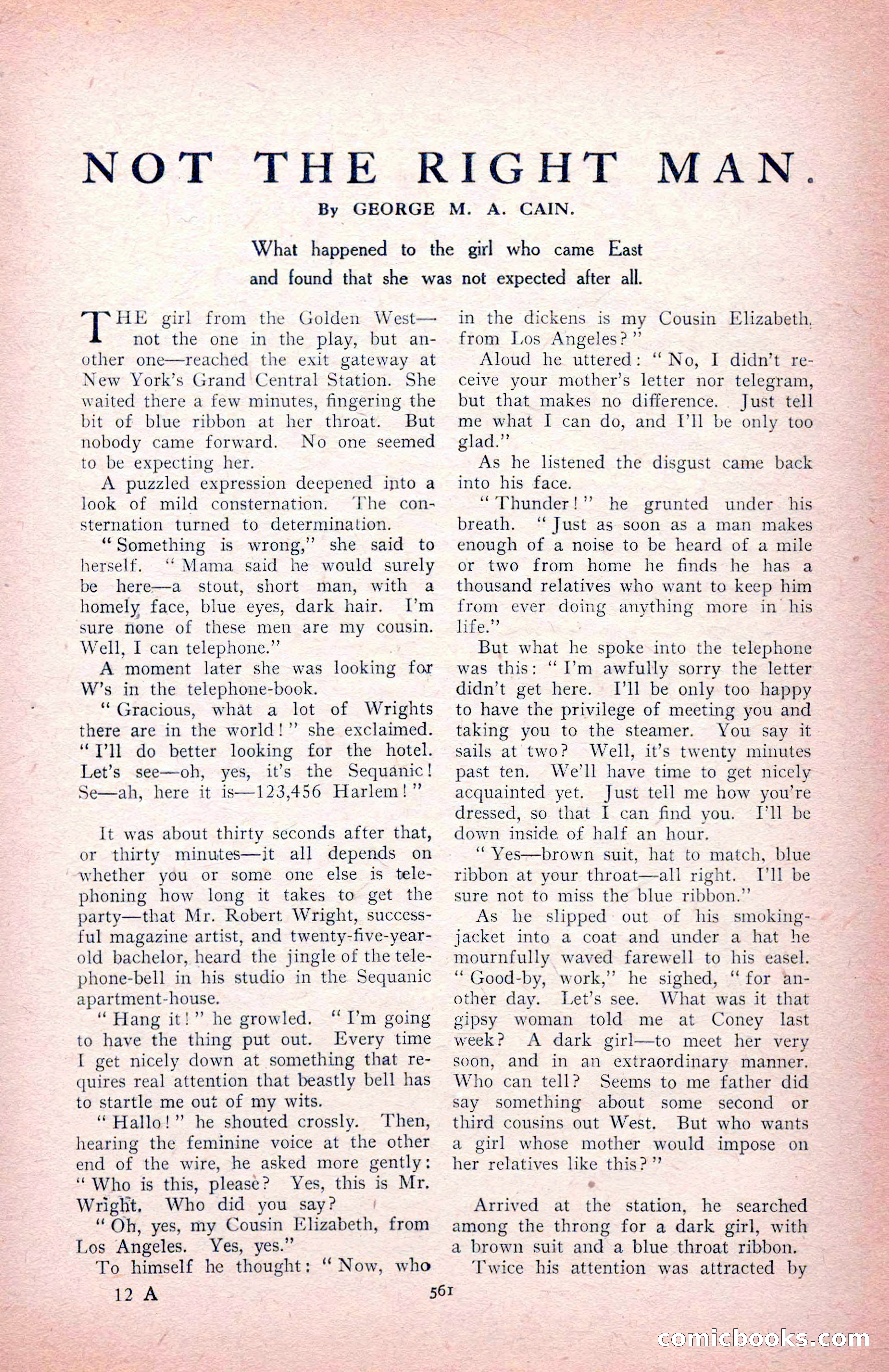 The Argosy for February — page 187 of 236