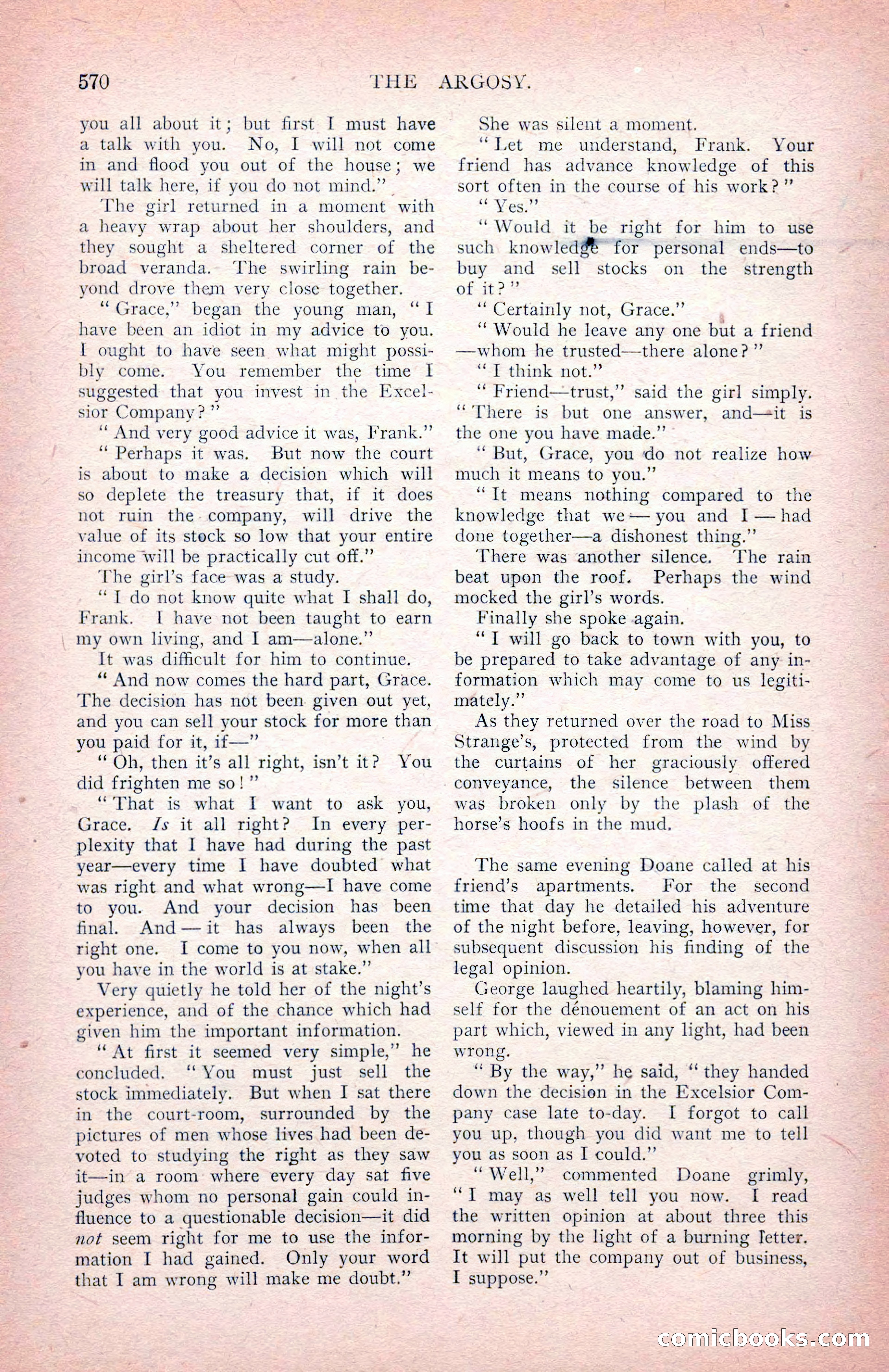 The Argosy for February — page 196 of 236