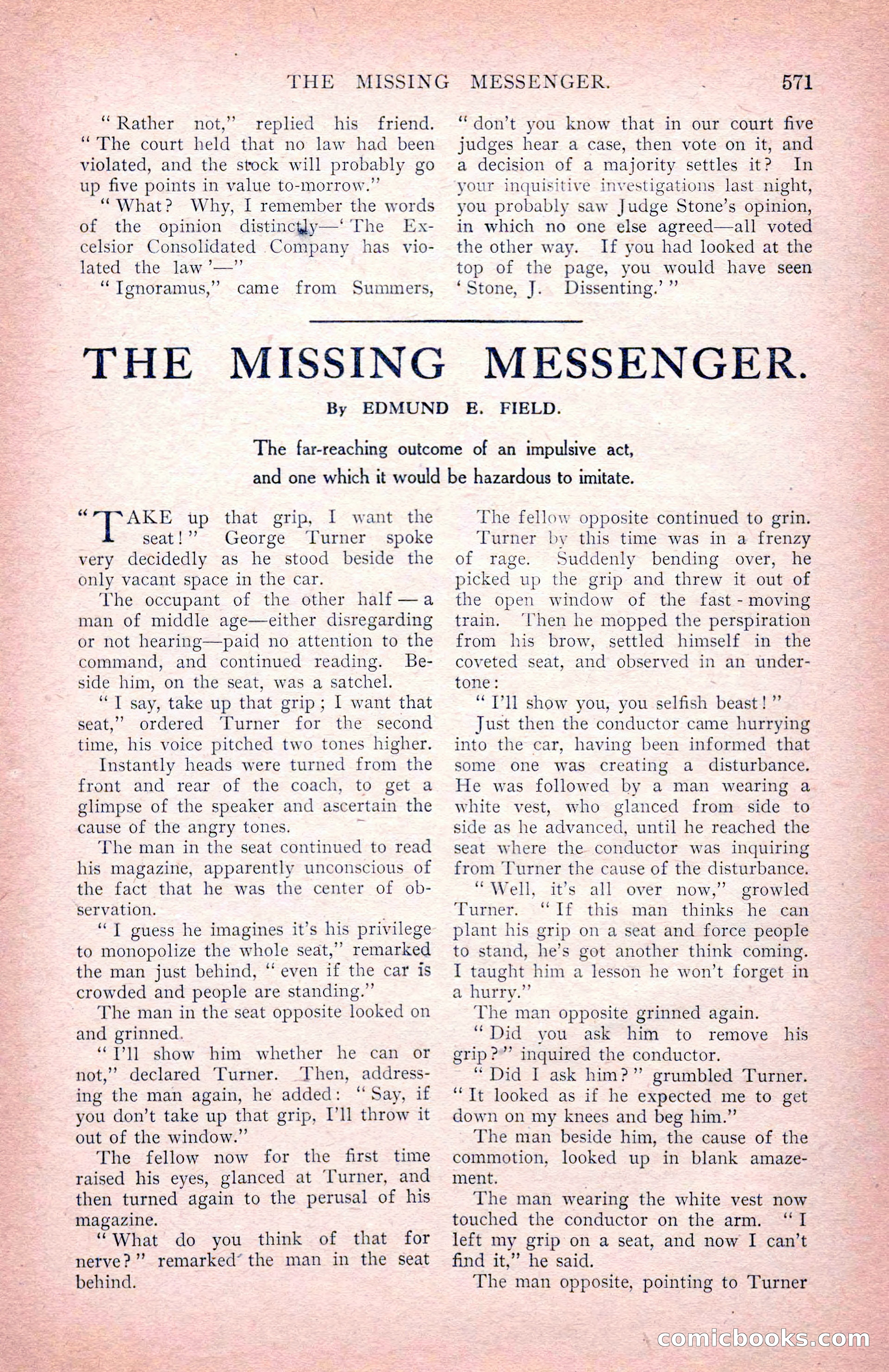The Argosy for February — page 197 of 236