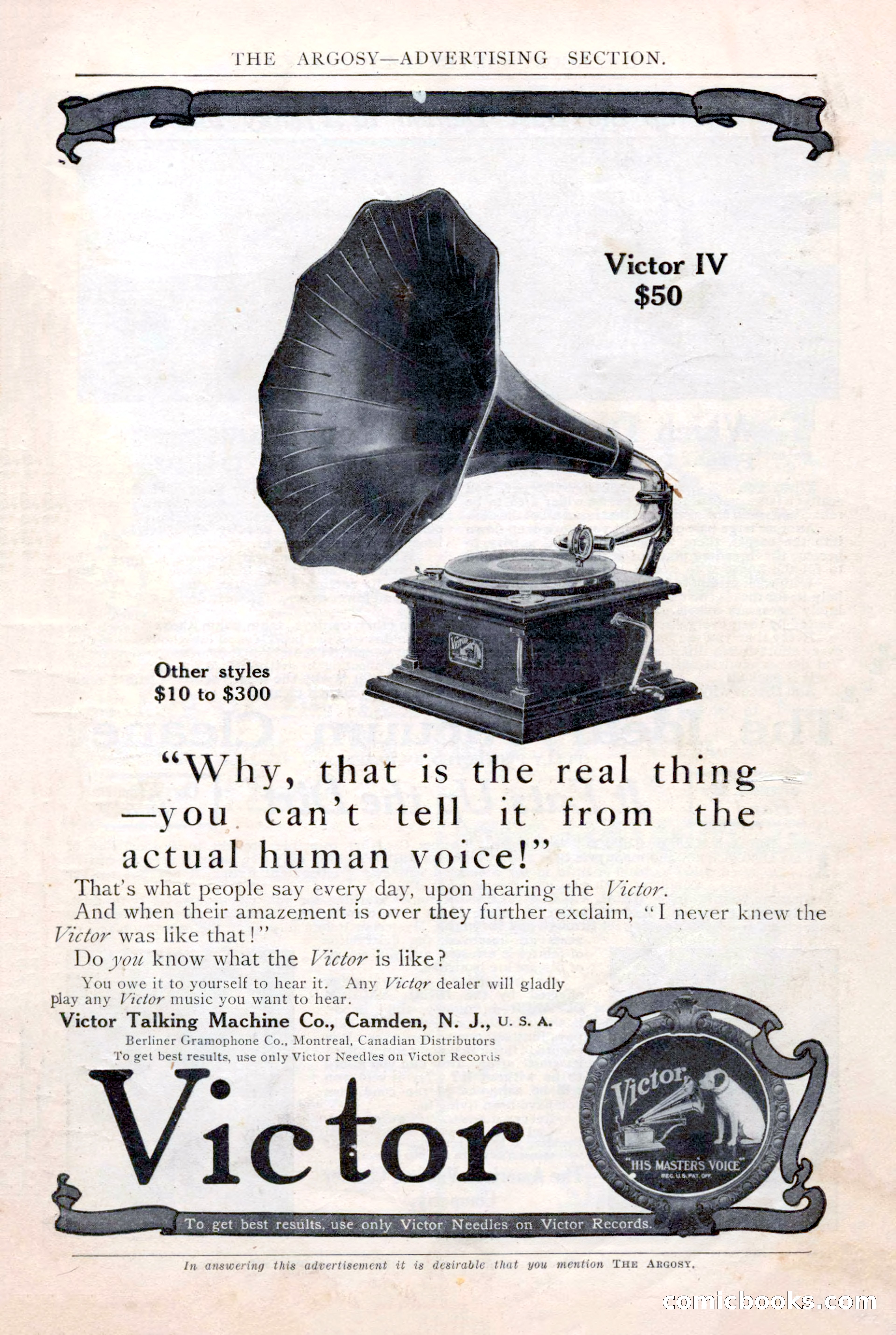 The Argosy for March 1909 — page 3 of 244