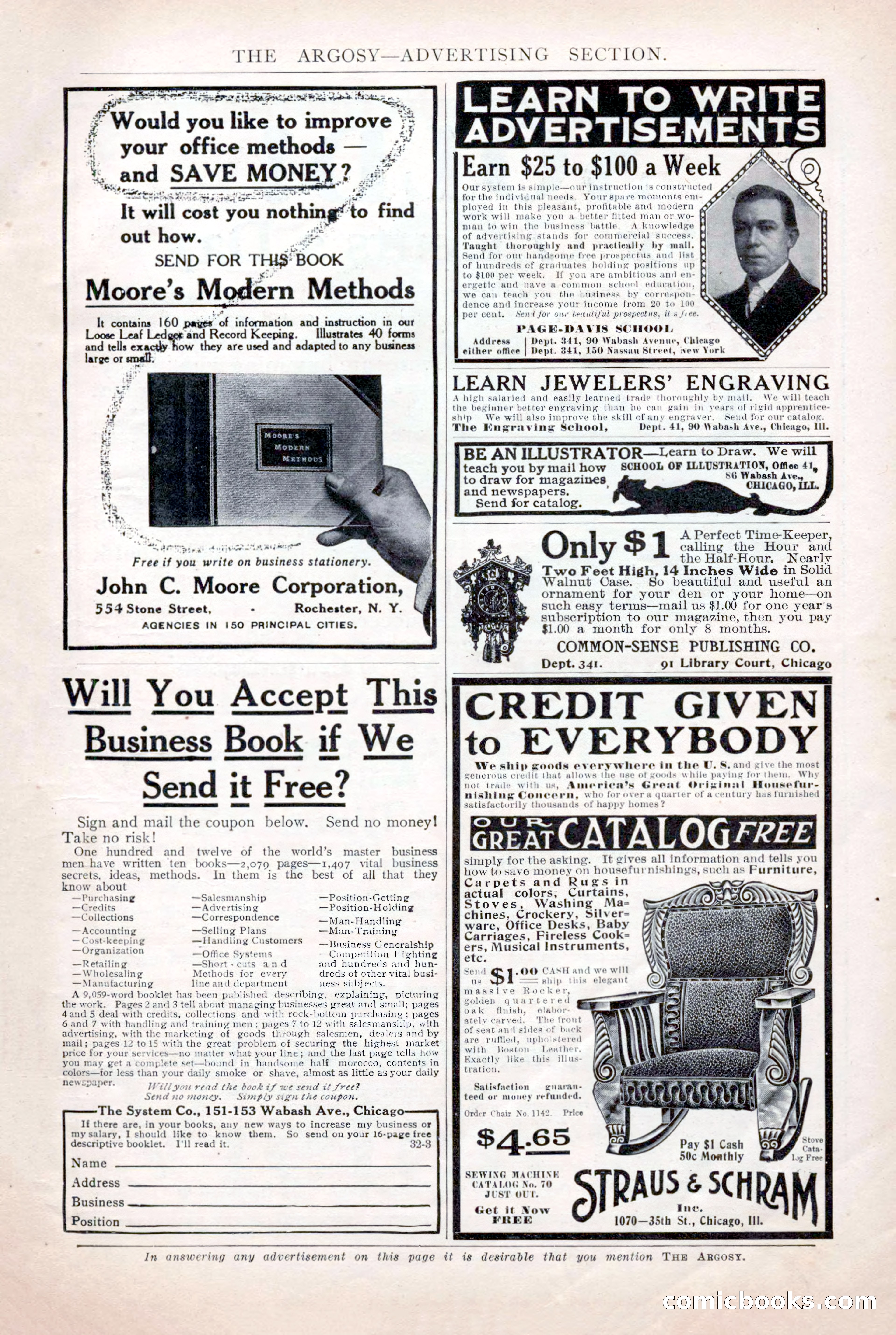 The Argosy for March 1909 — page 13 of 244