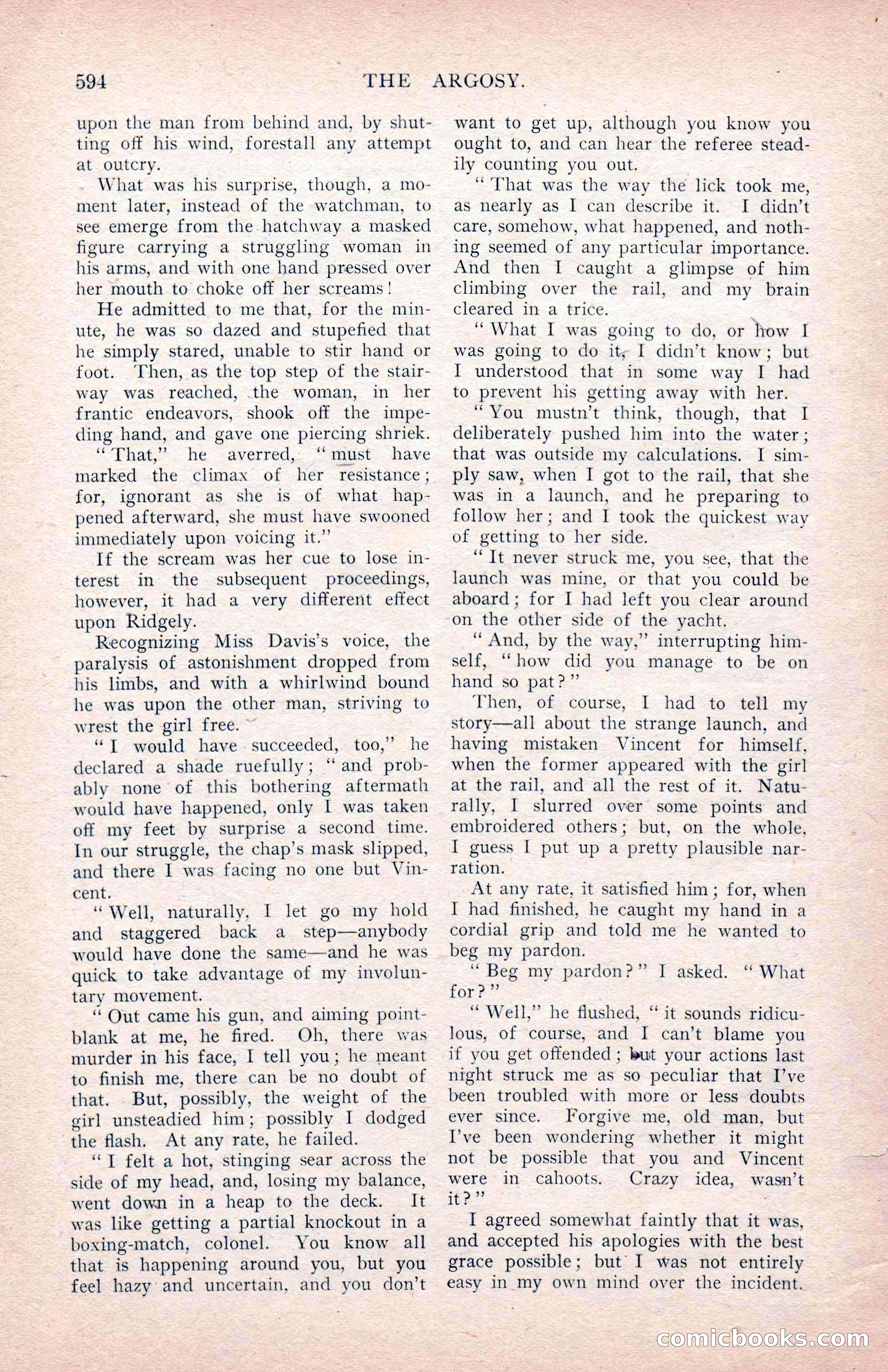The Argosy for March 1909 — page 32 of 244