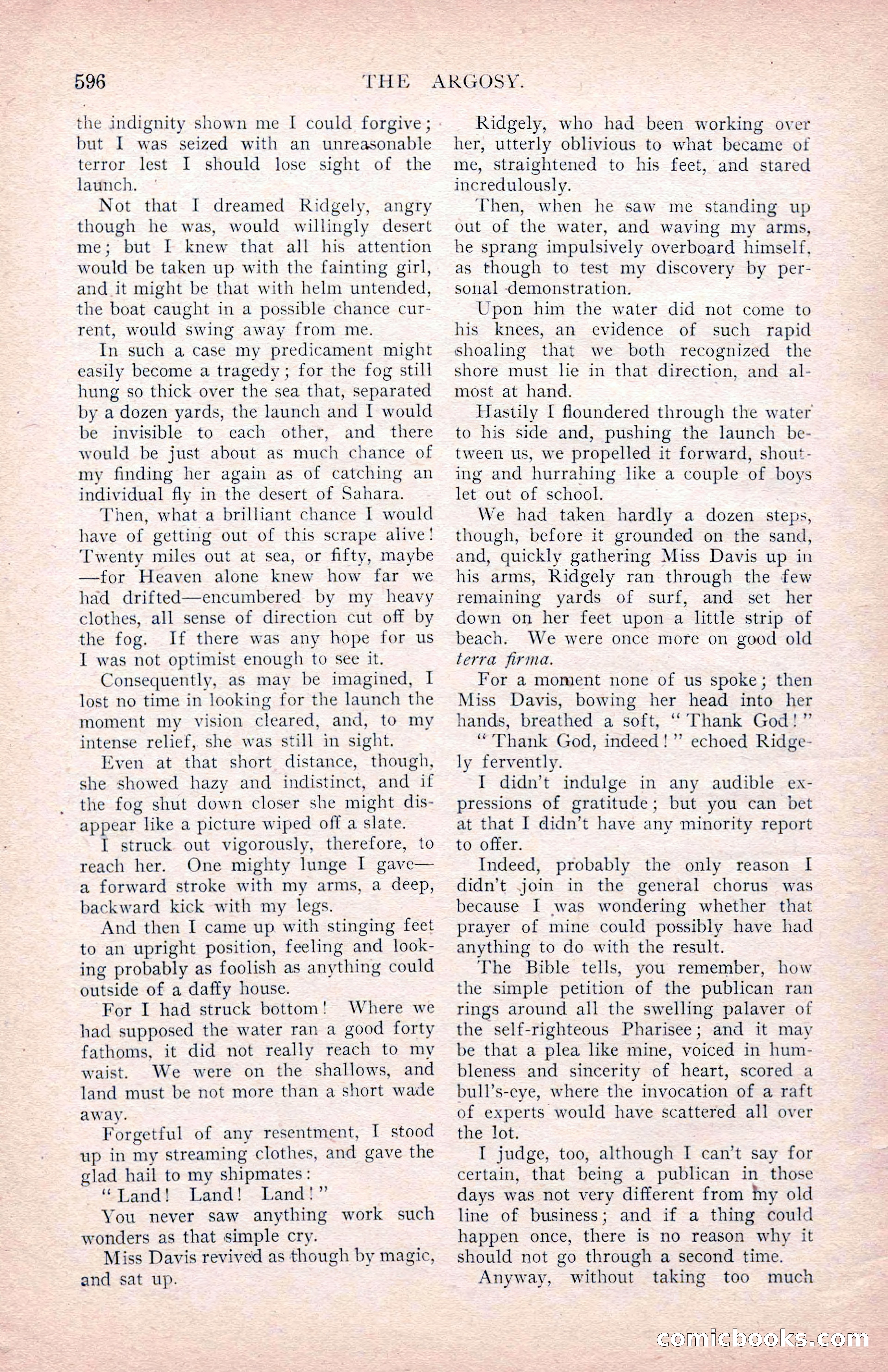 The Argosy for March 1909 — page 34 of 244