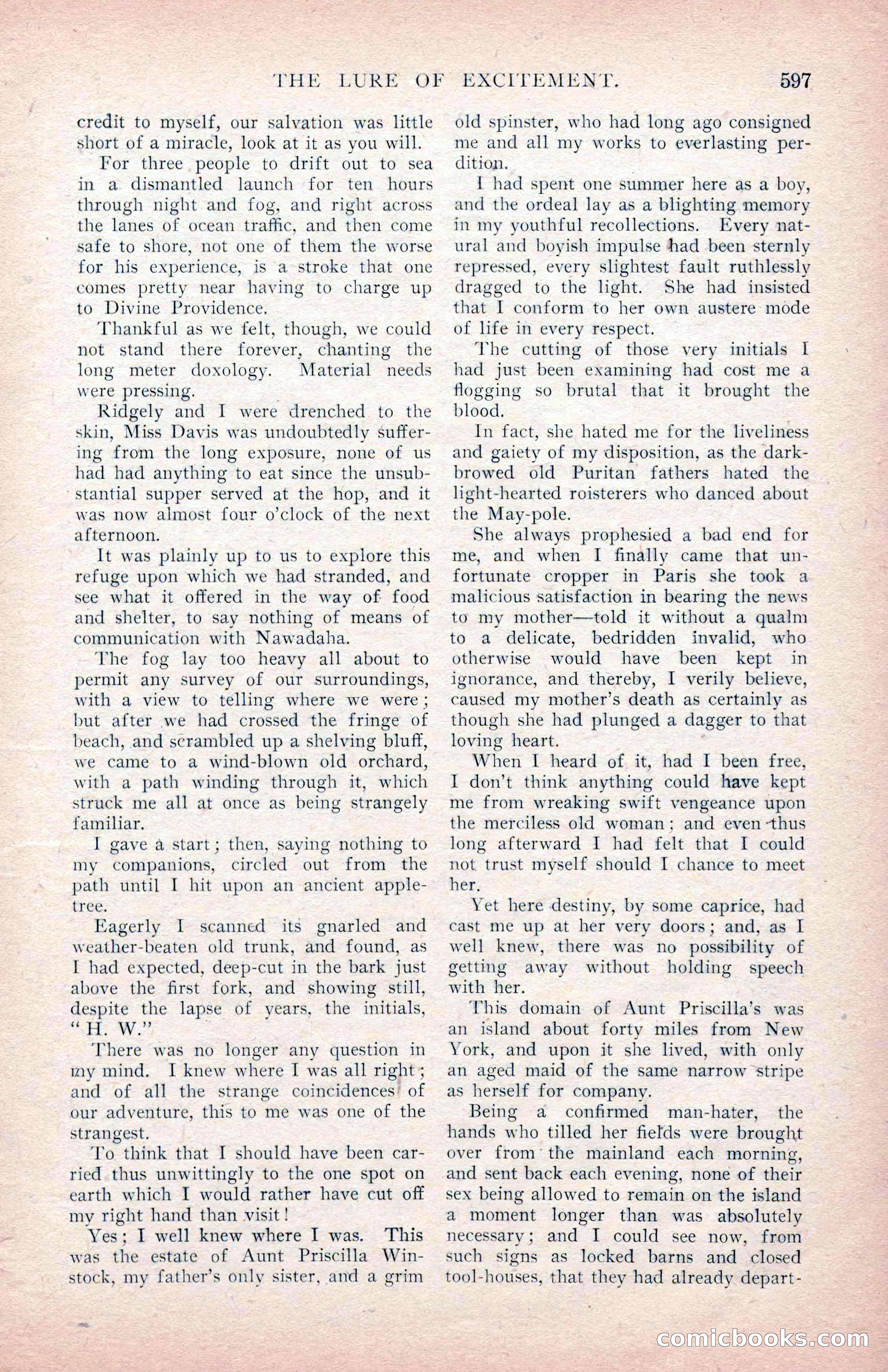 The Argosy for March 1909 — page 35 of 244