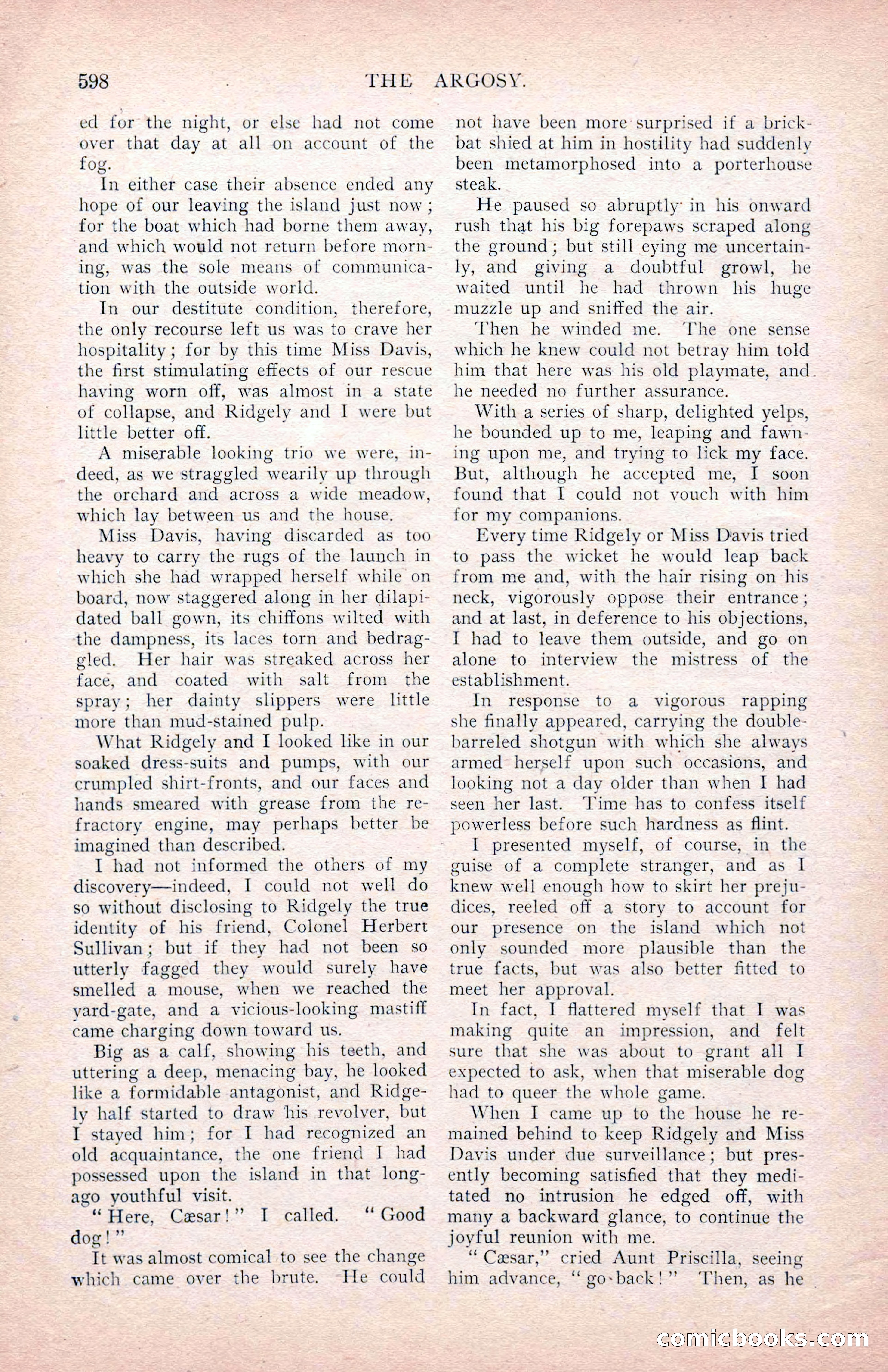The Argosy for March 1909 — page 36 of 244