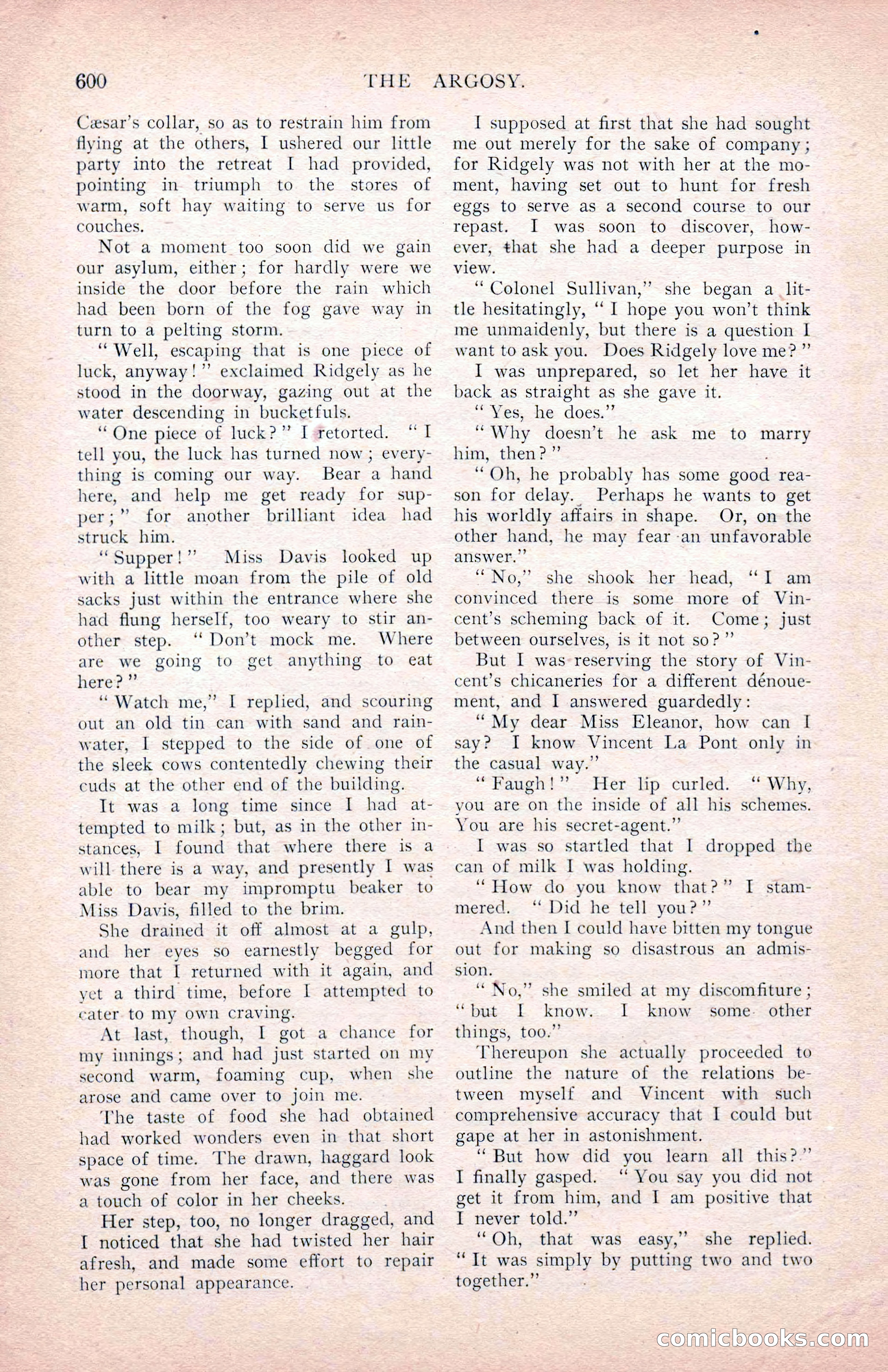 The Argosy for March 1909 — page 38 of 244