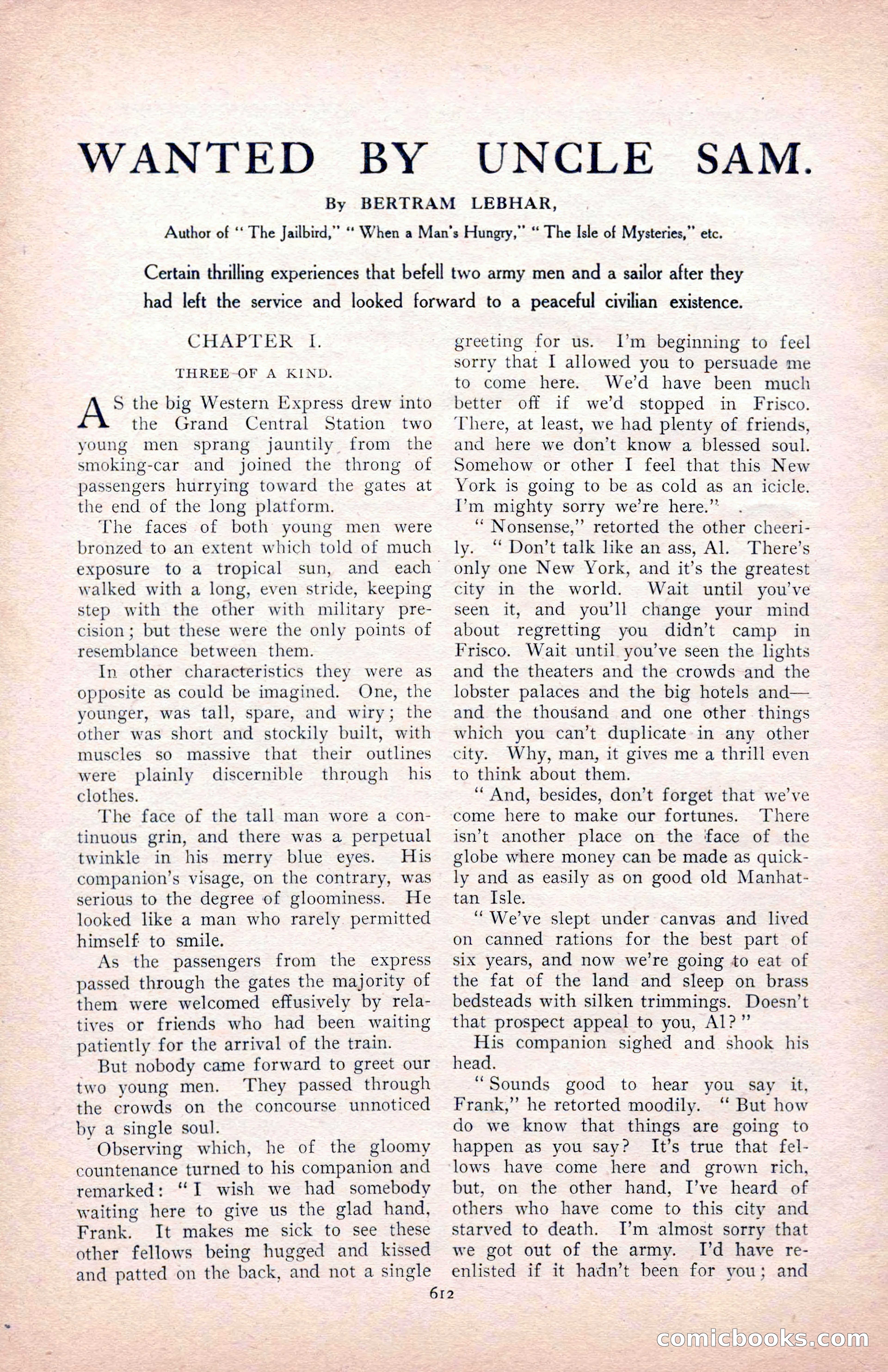 The Argosy for March 1909 — page 50 of 244