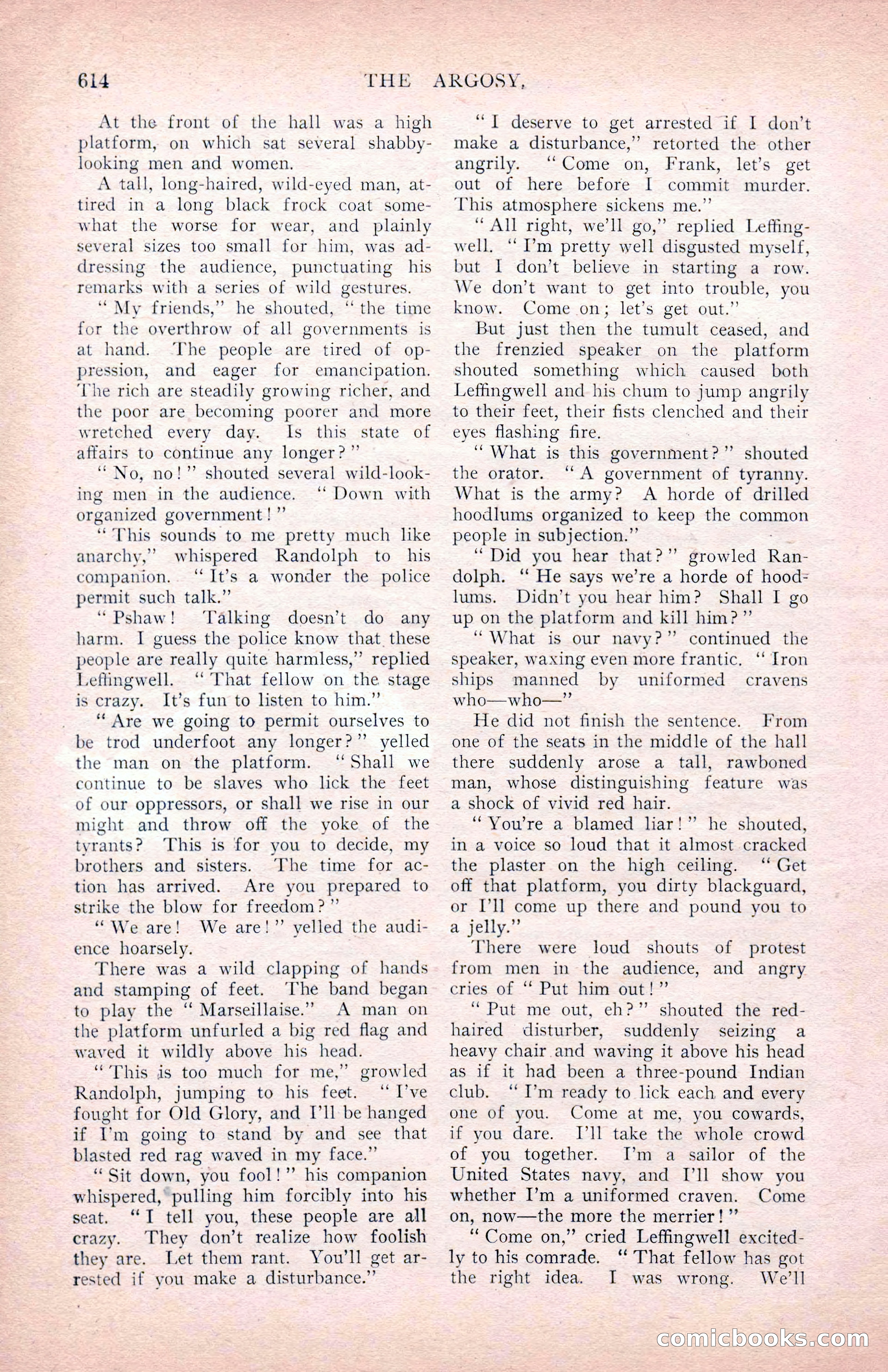 The Argosy for March 1909 — page 52 of 244