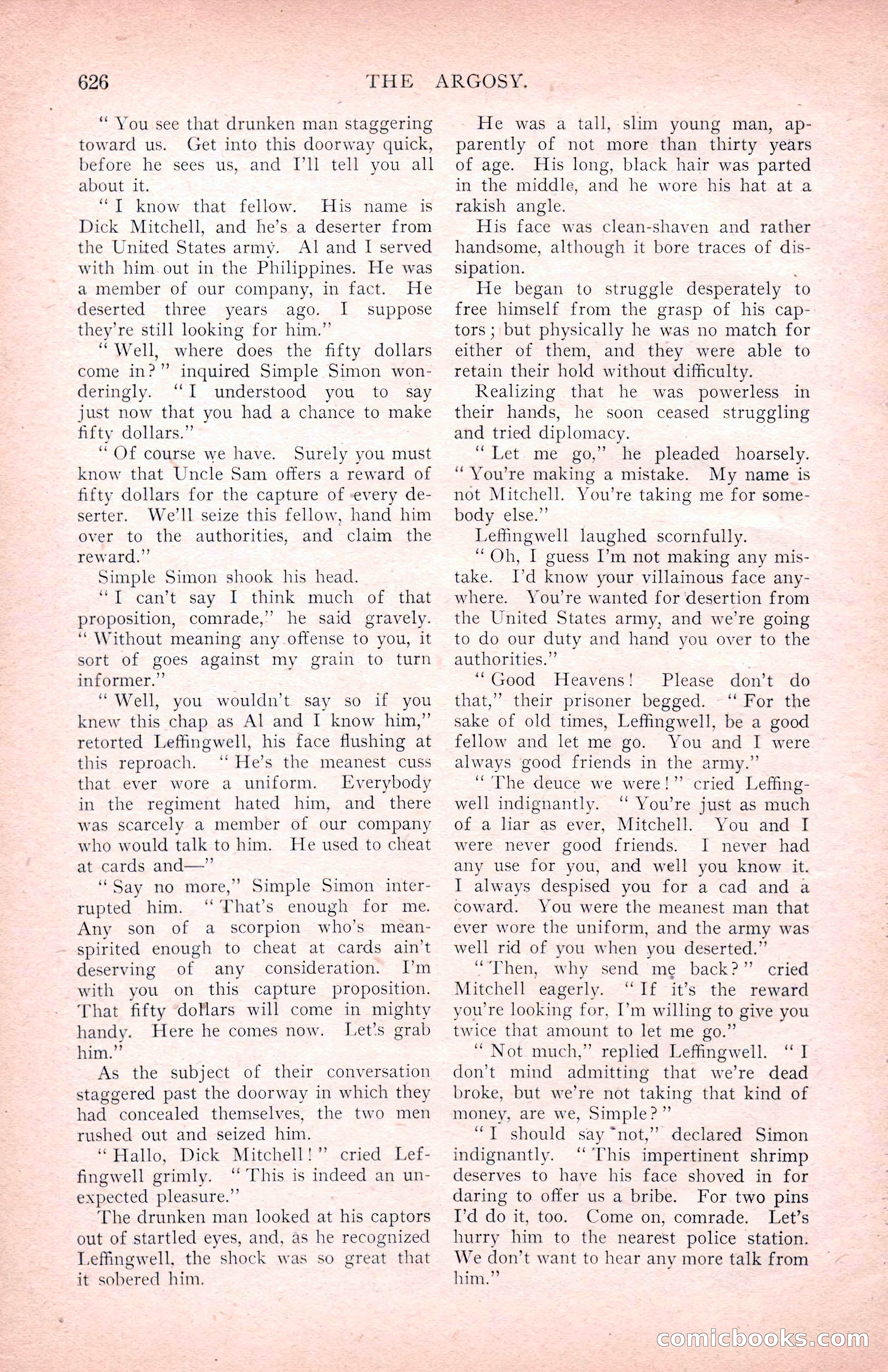 The Argosy for March 1909 — page 64 of 244