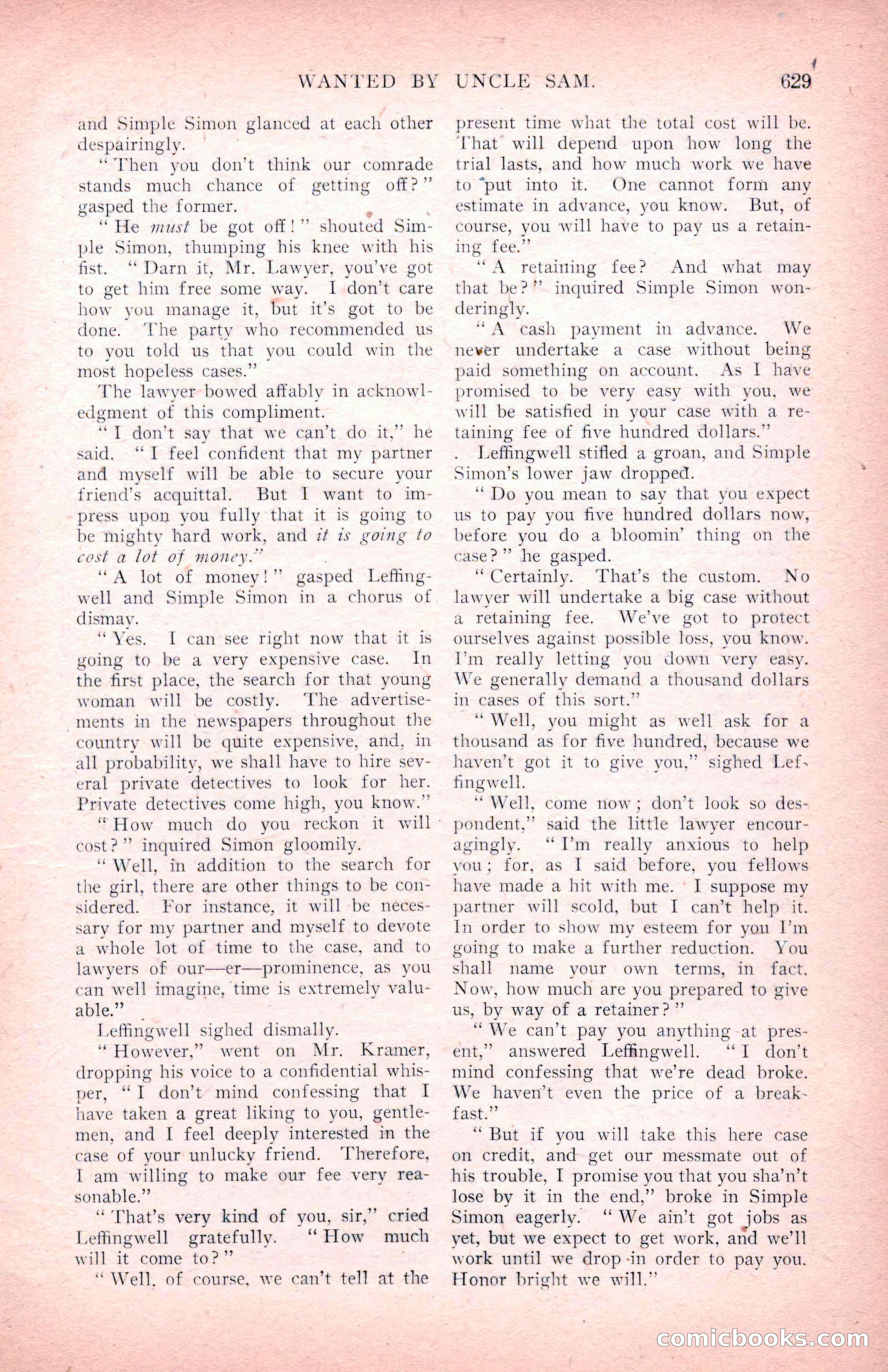 The Argosy for March 1909 — page 67 of 244