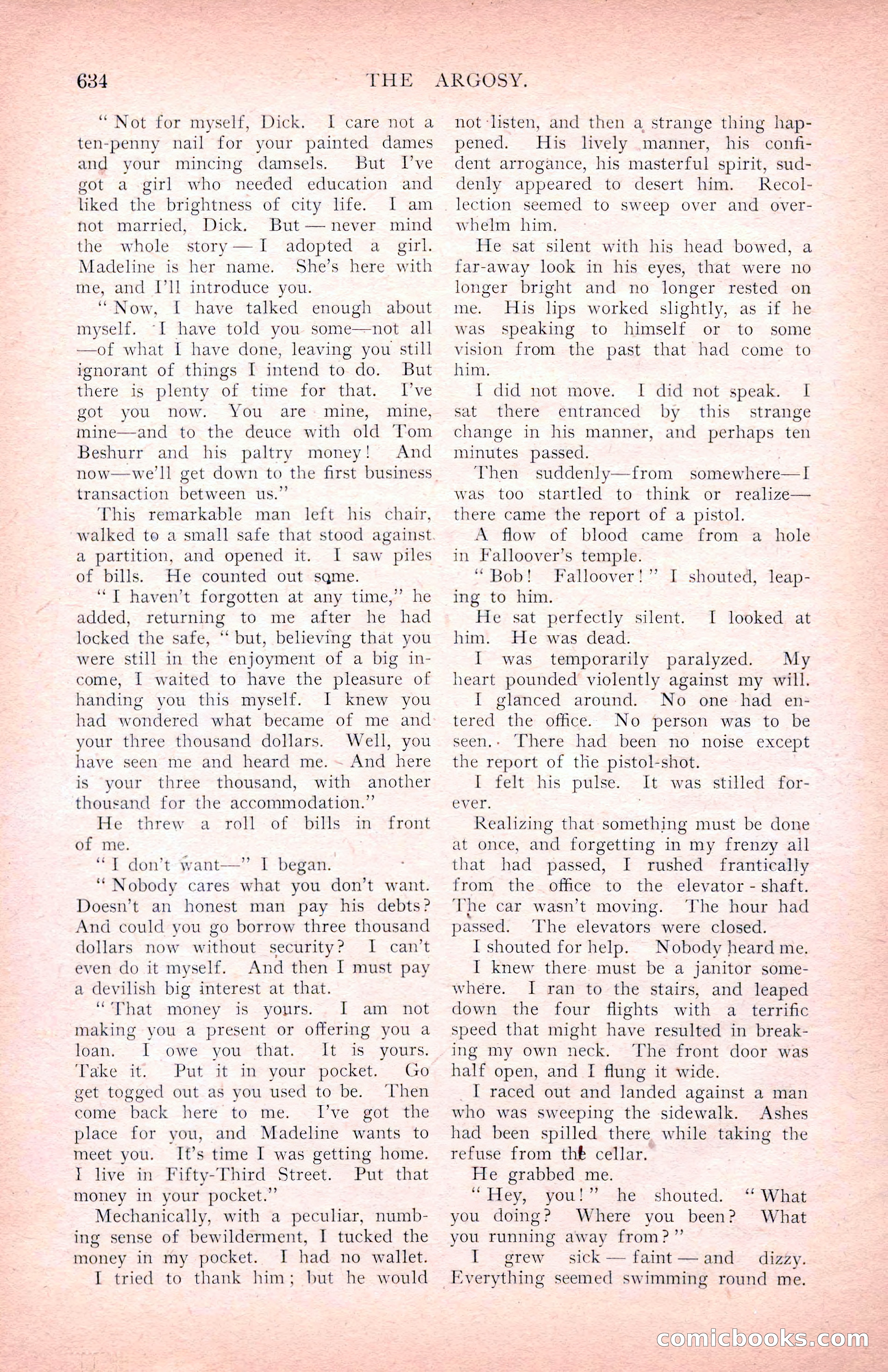 The Argosy for March 1909 — page 72 of 244