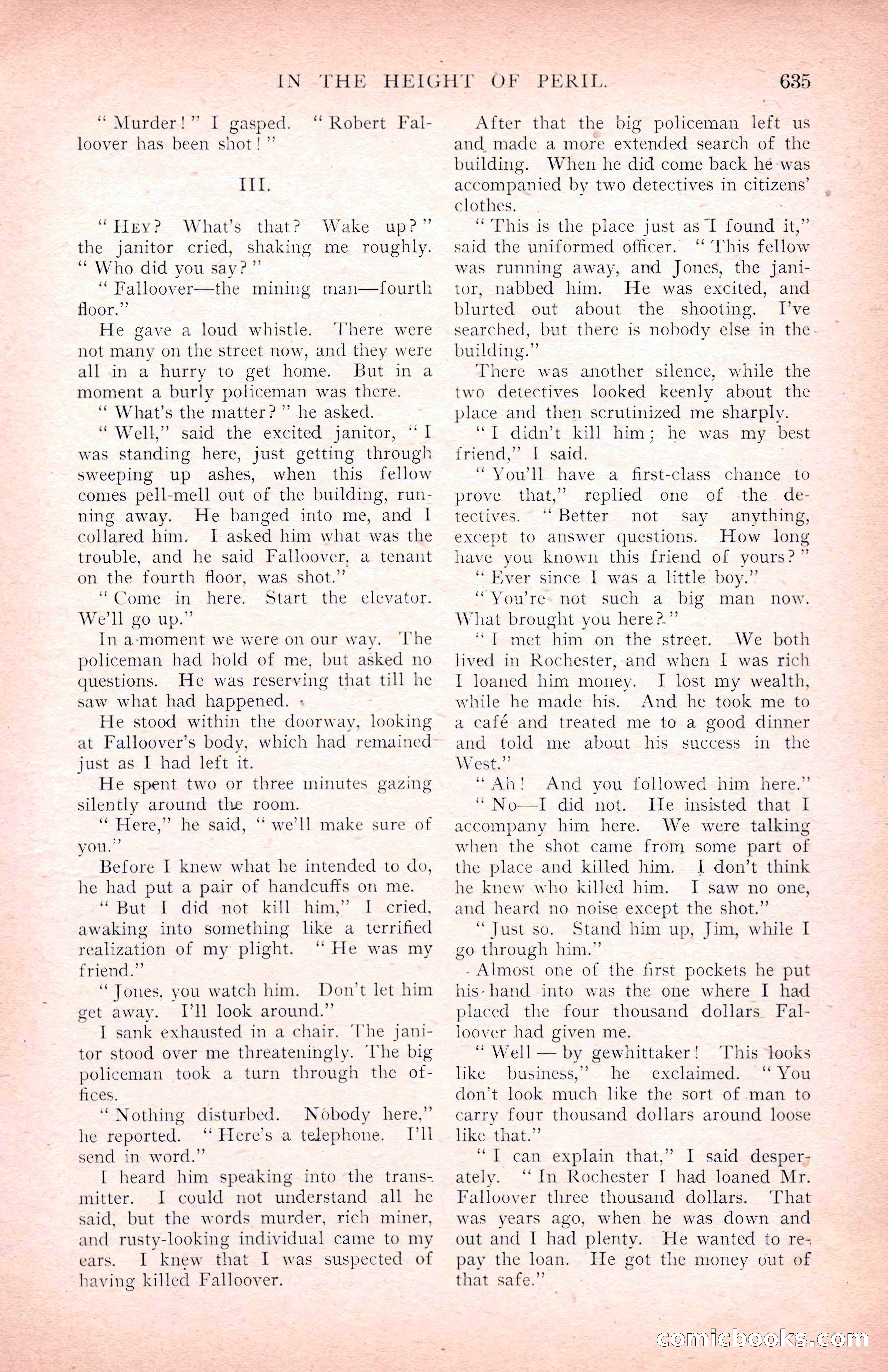 The Argosy for March 1909 — page 73 of 244