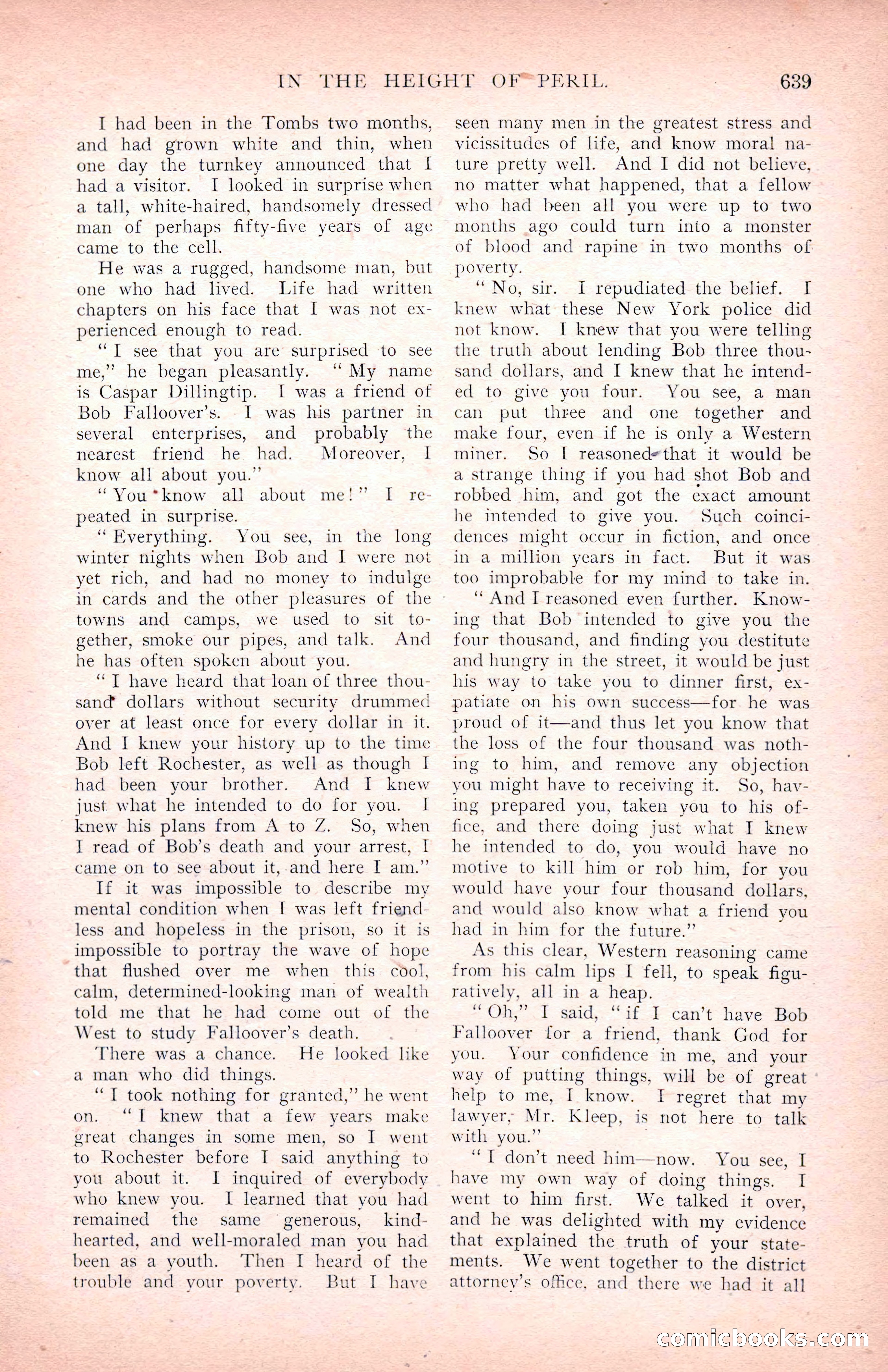 The Argosy for March 1909 — page 77 of 244