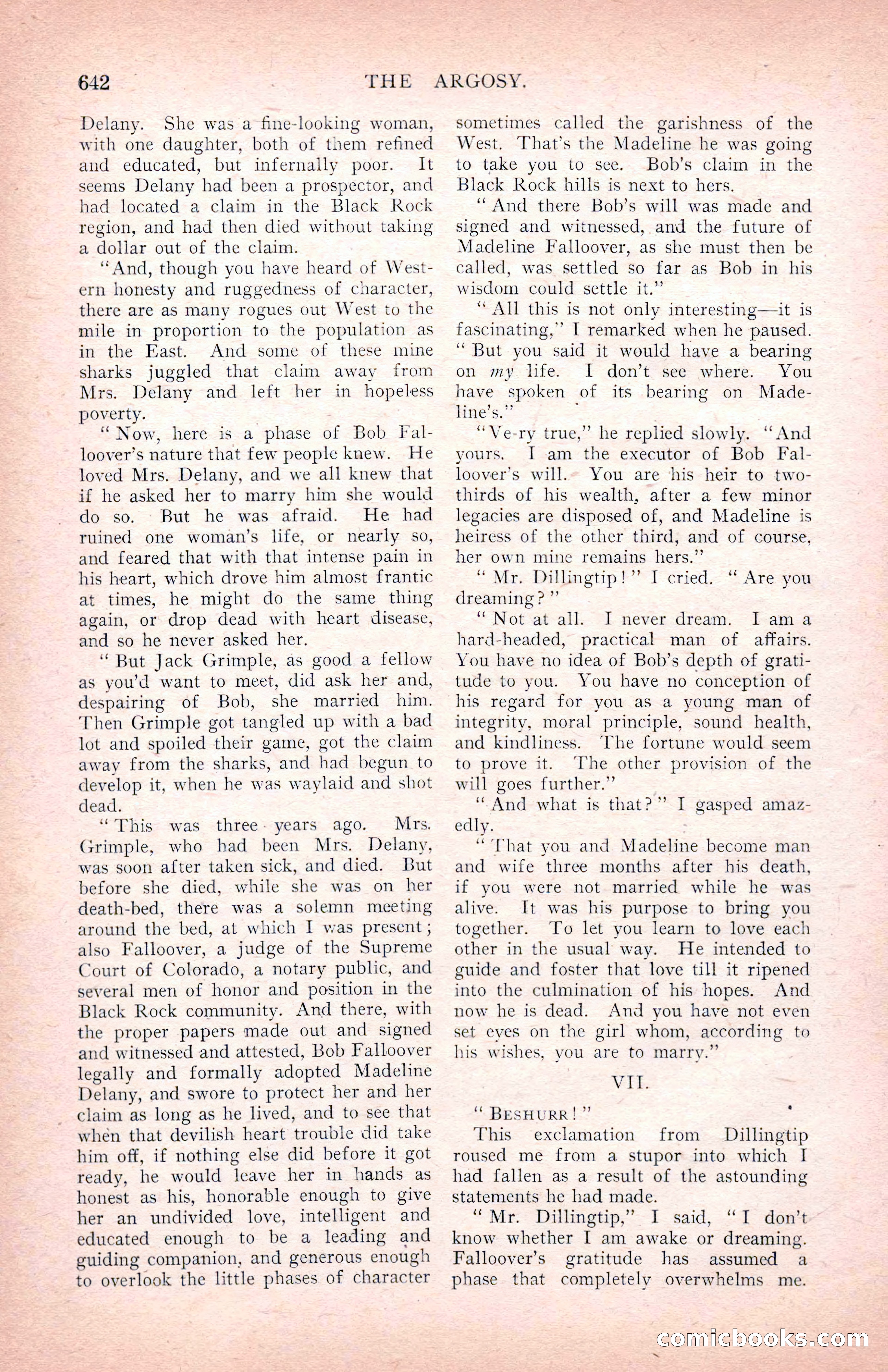 The Argosy for March 1909 — page 80 of 244