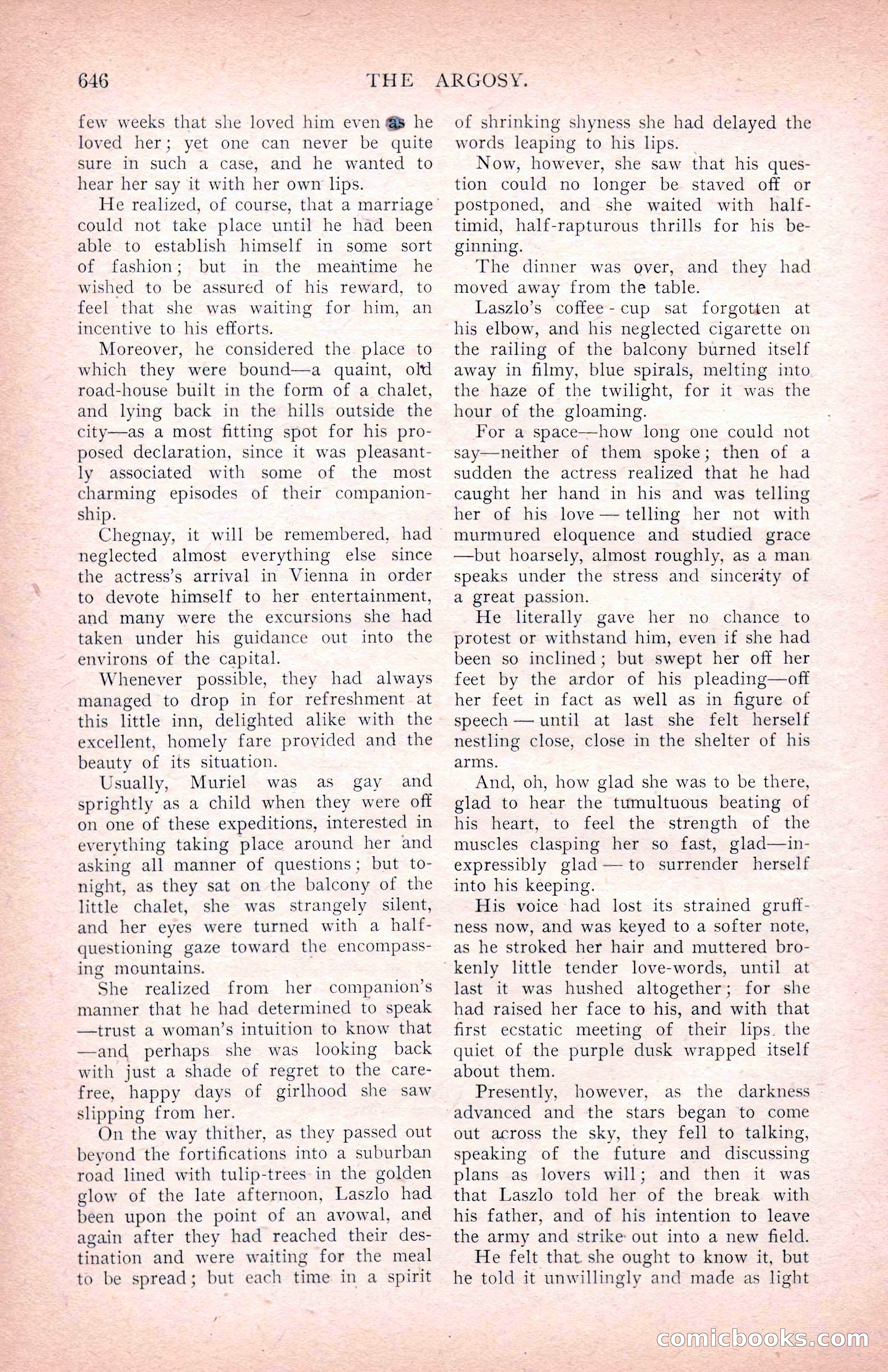 The Argosy for March 1909 — page 84 of 244