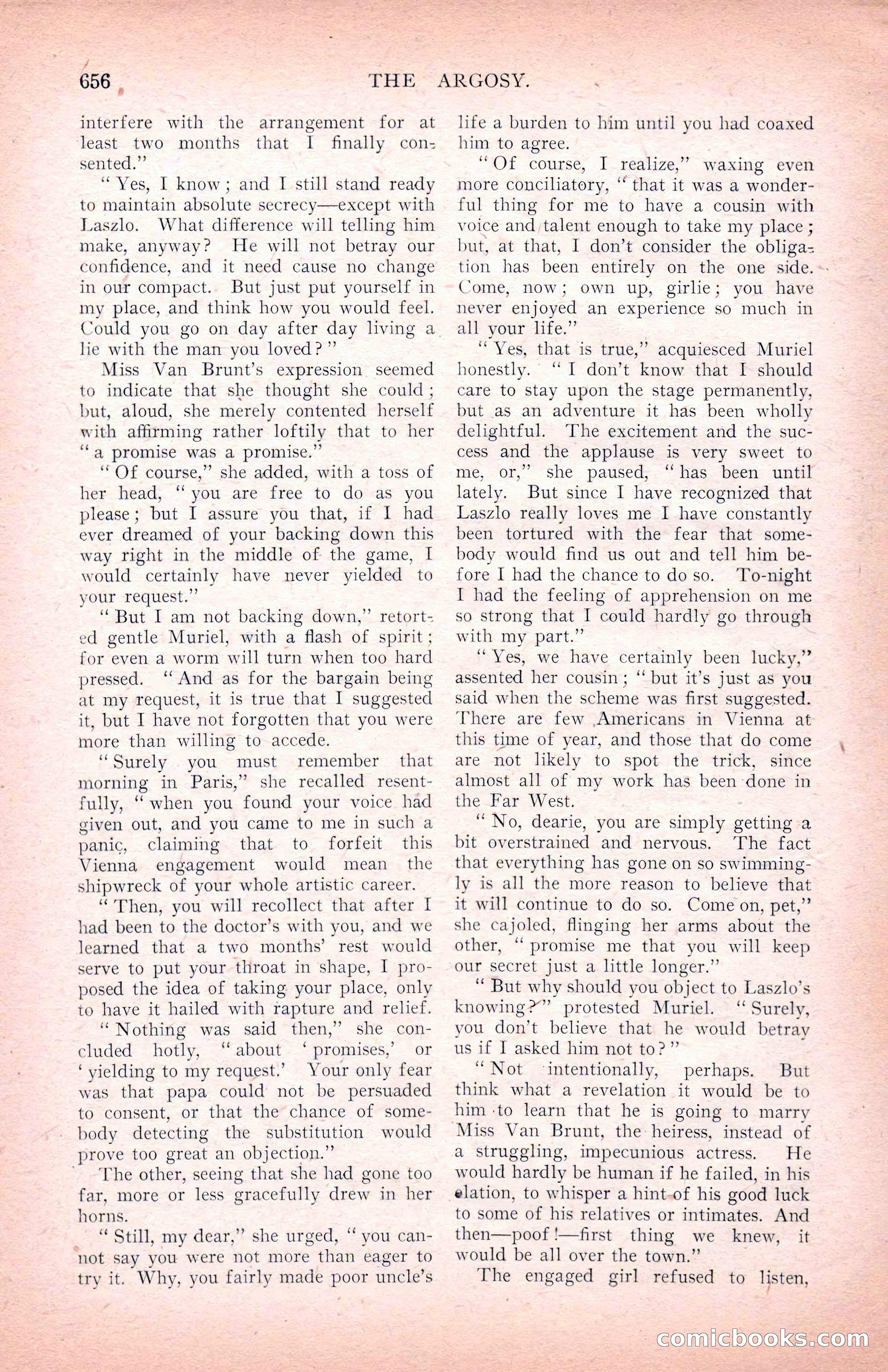 The Argosy for March 1909 — page 94 of 244