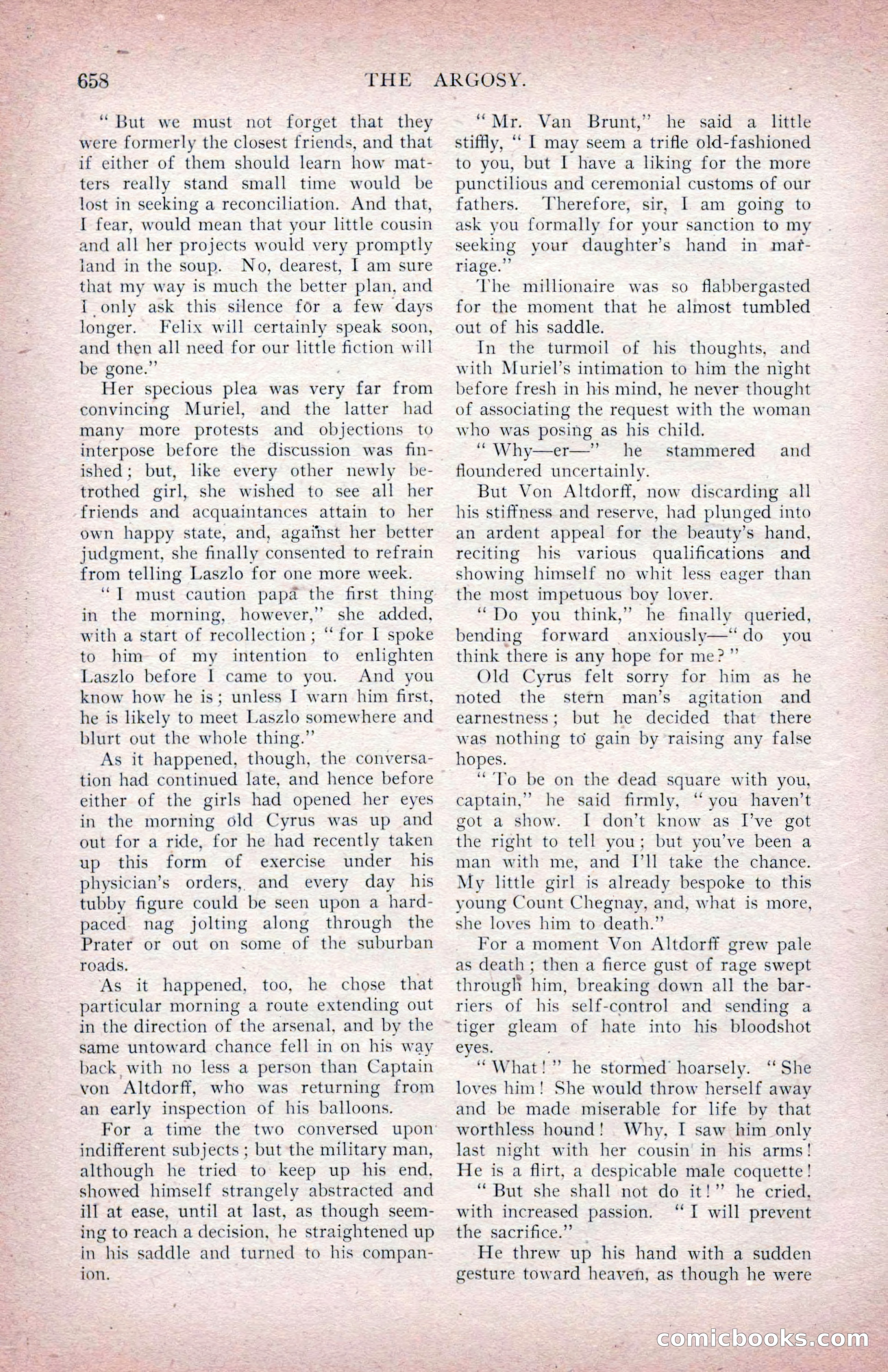 The Argosy for March 1909 — page 96 of 244